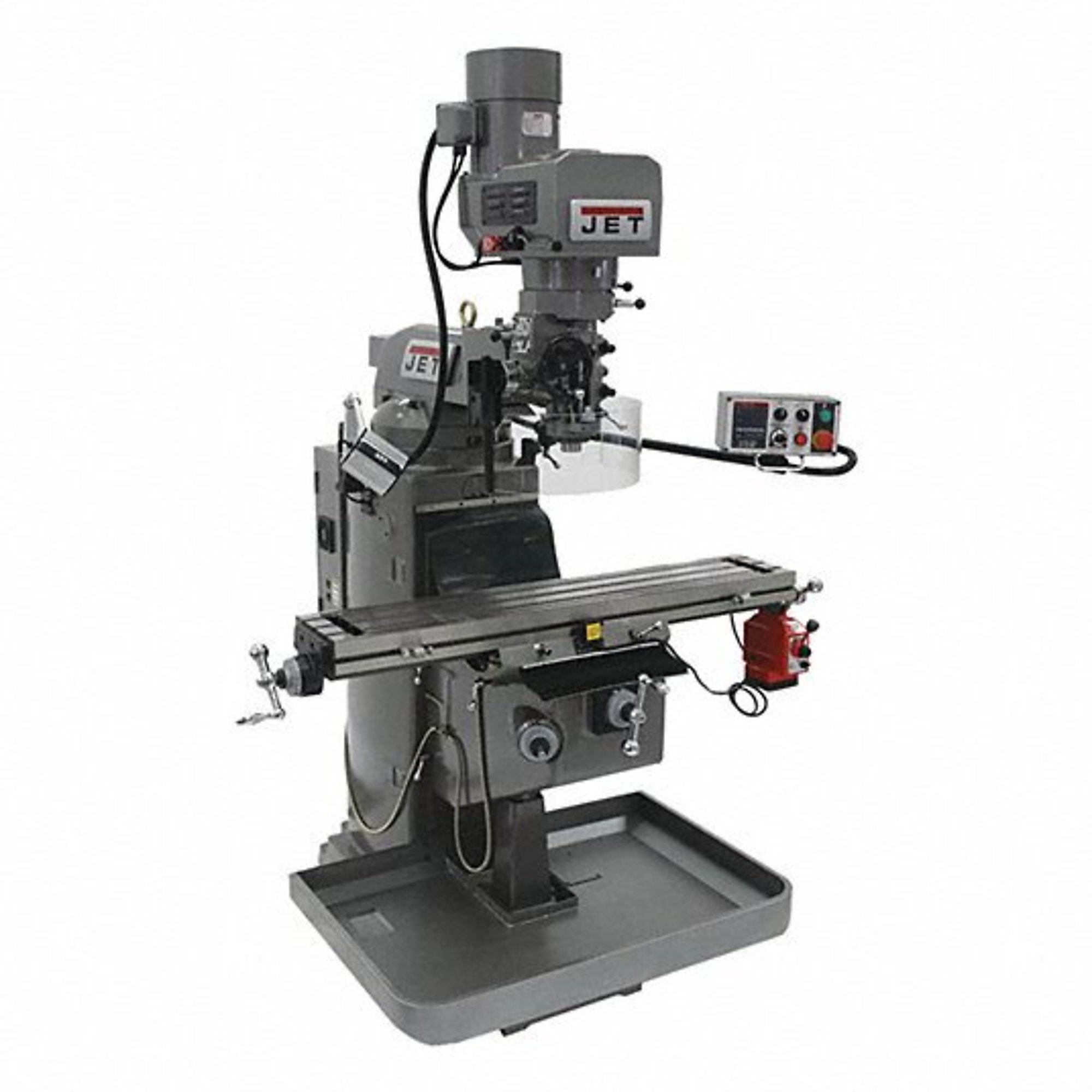 JET, Milling Machine, Horsepower 3 HP, Volts 230 Model JTM-1050EVS2/230