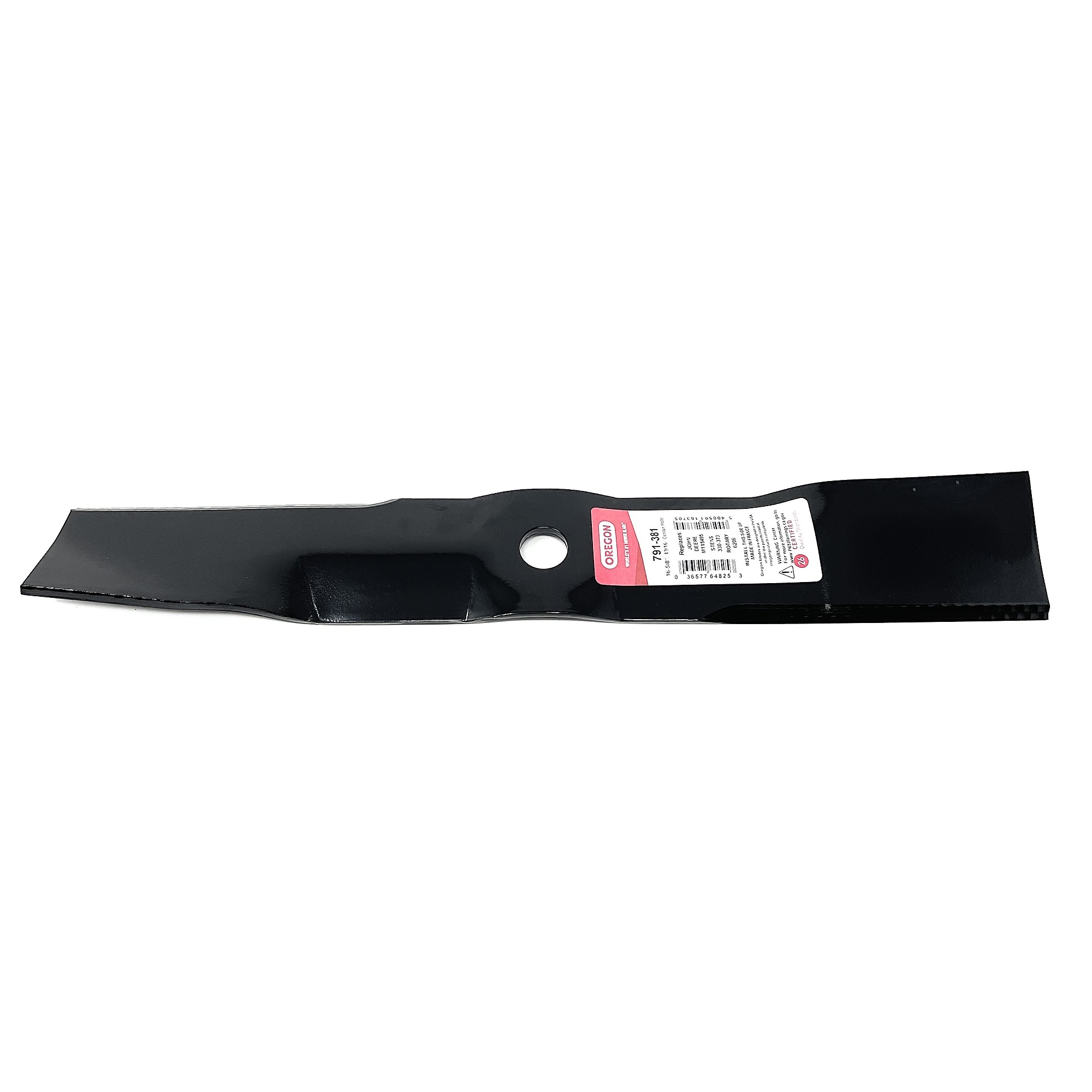 Oregon, Lawn Mower Blade, Length 16.625 in, Model 791-381