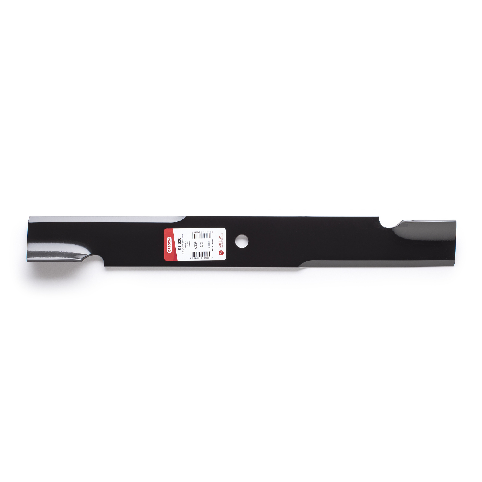 Oregon, Lawn Mower Blade, Length 21 in, Model 91-626