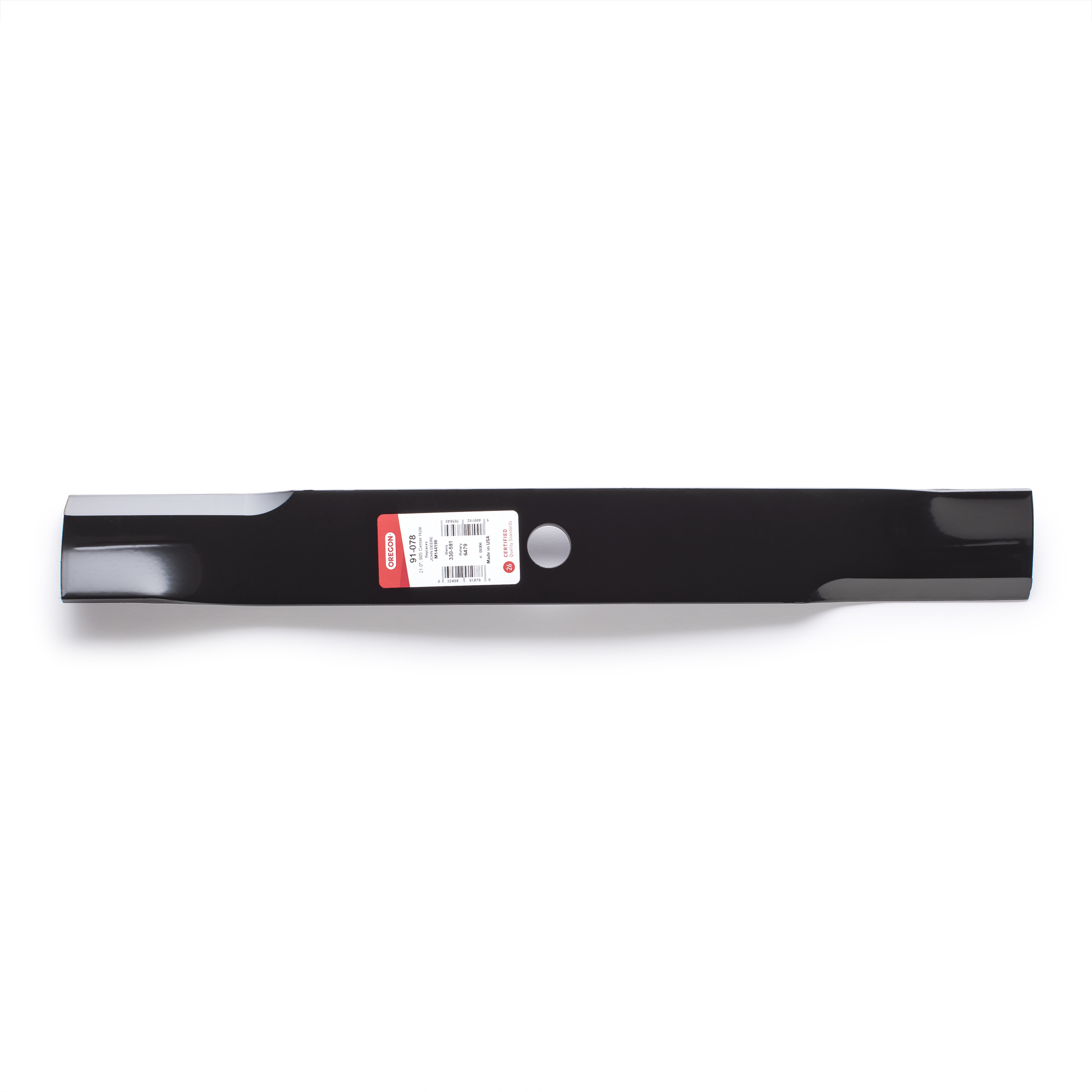 Oregon, Lawn Mower Blade, Length 20.875 in, Model 91-078