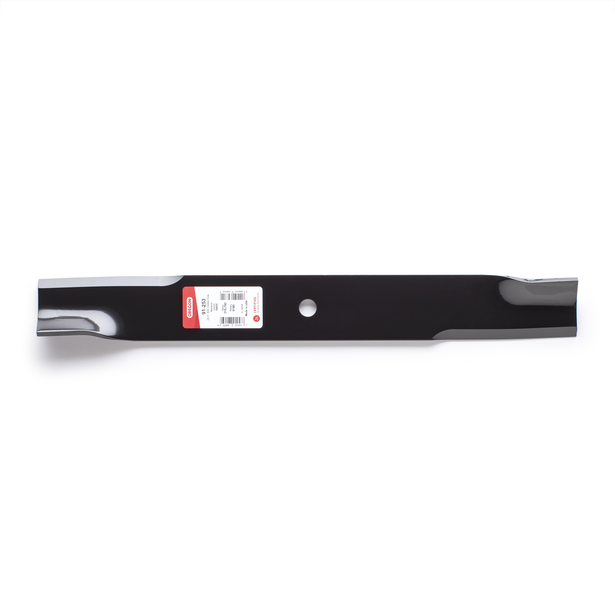 Oregon, Lawn Mower Blade, Length 20.5 in, Model 91-253