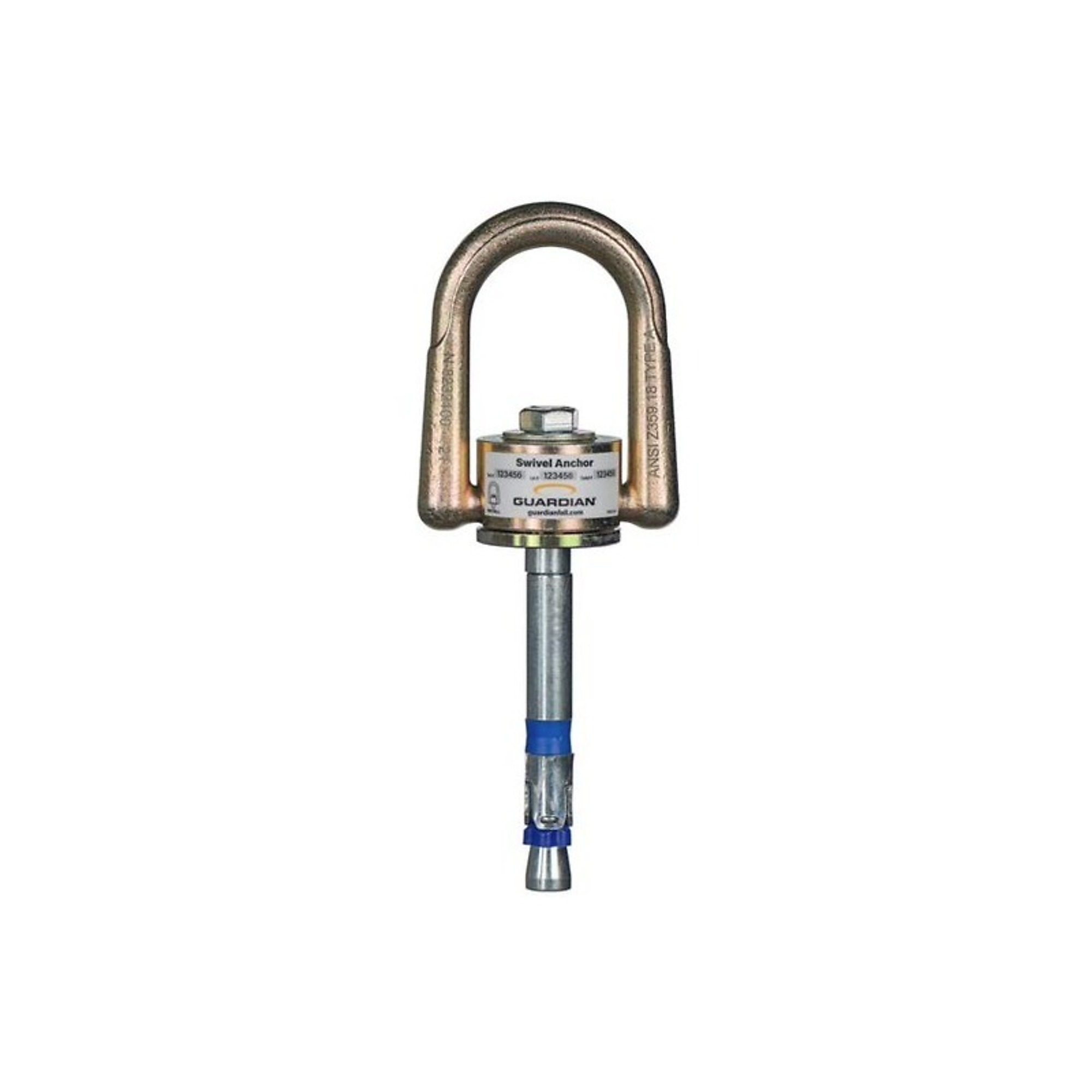 Guardian, Swivel Concrete Anchor, 10k, 6Inch Expansion Anchor, Included (qty.) 1 Model 10010