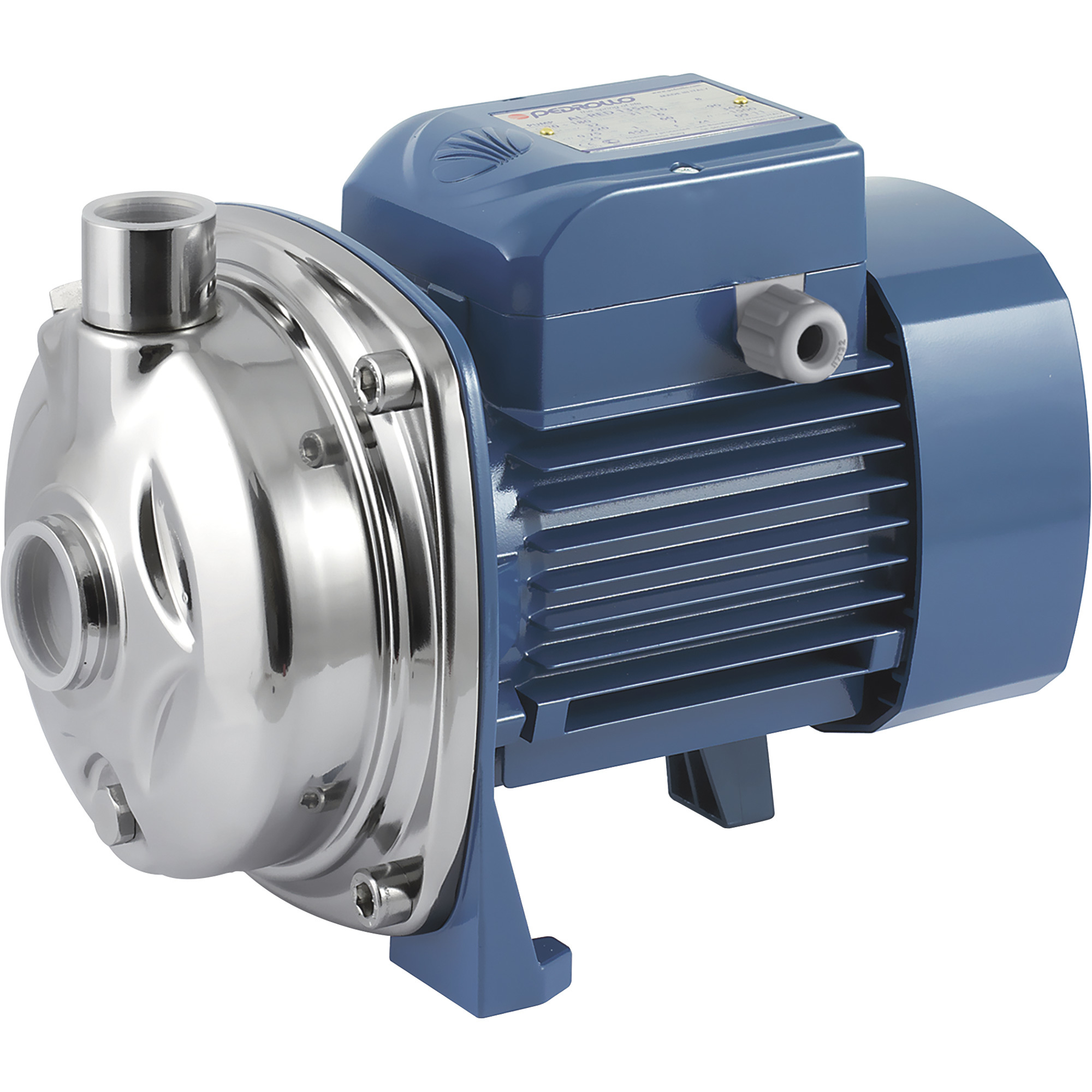 Pedrollo Centrifugal Stainless Steel Water Pump — 2,853 GPH, 1 HP, 230 Volts, Model AL- RED 135m -  44CPM235P1CA5P