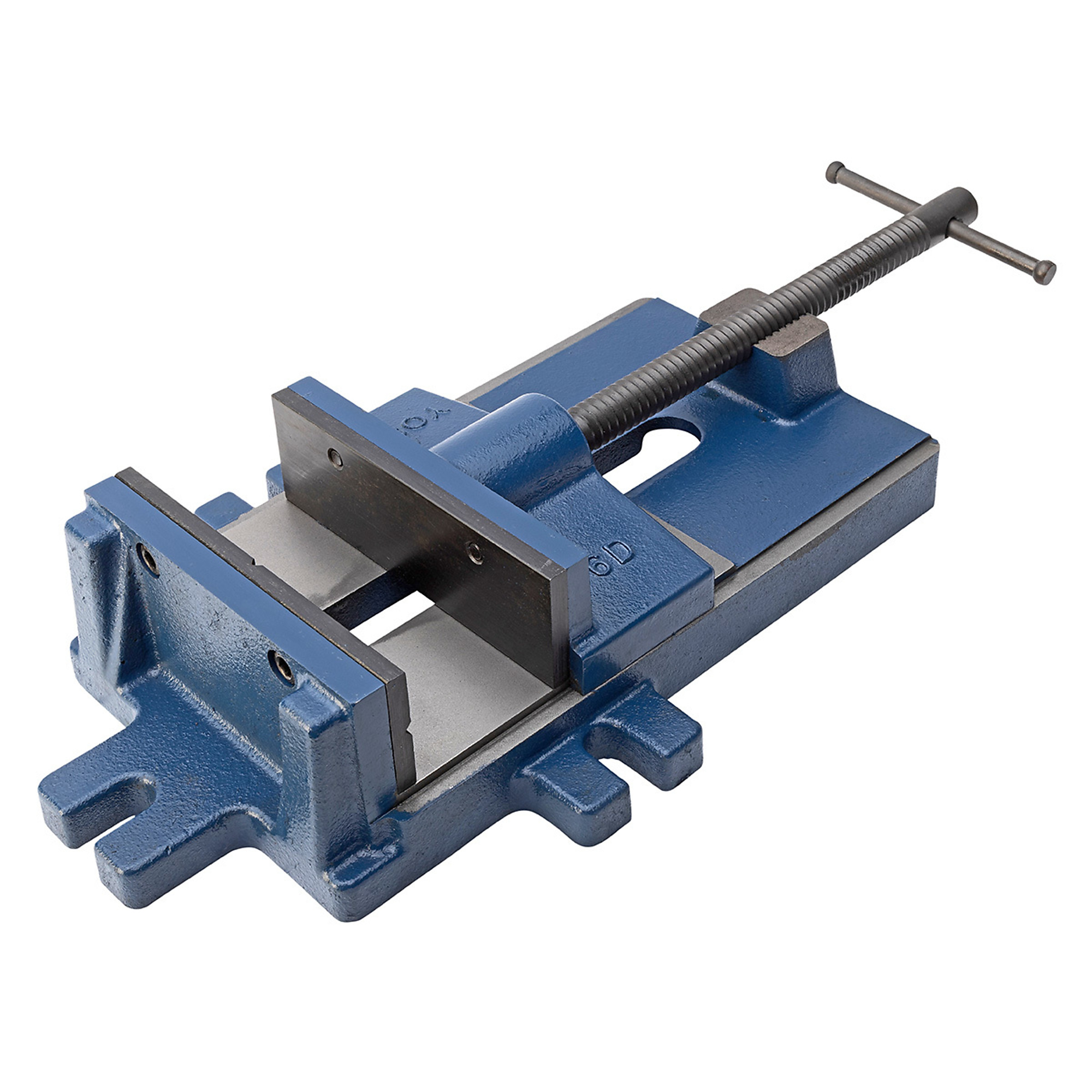 Yost Vises, 6Inch HD Drill Press Vise, Jaw Width 6 in, Jaw Capacity 6 in, Material Cast Iron, Model 6D-QR