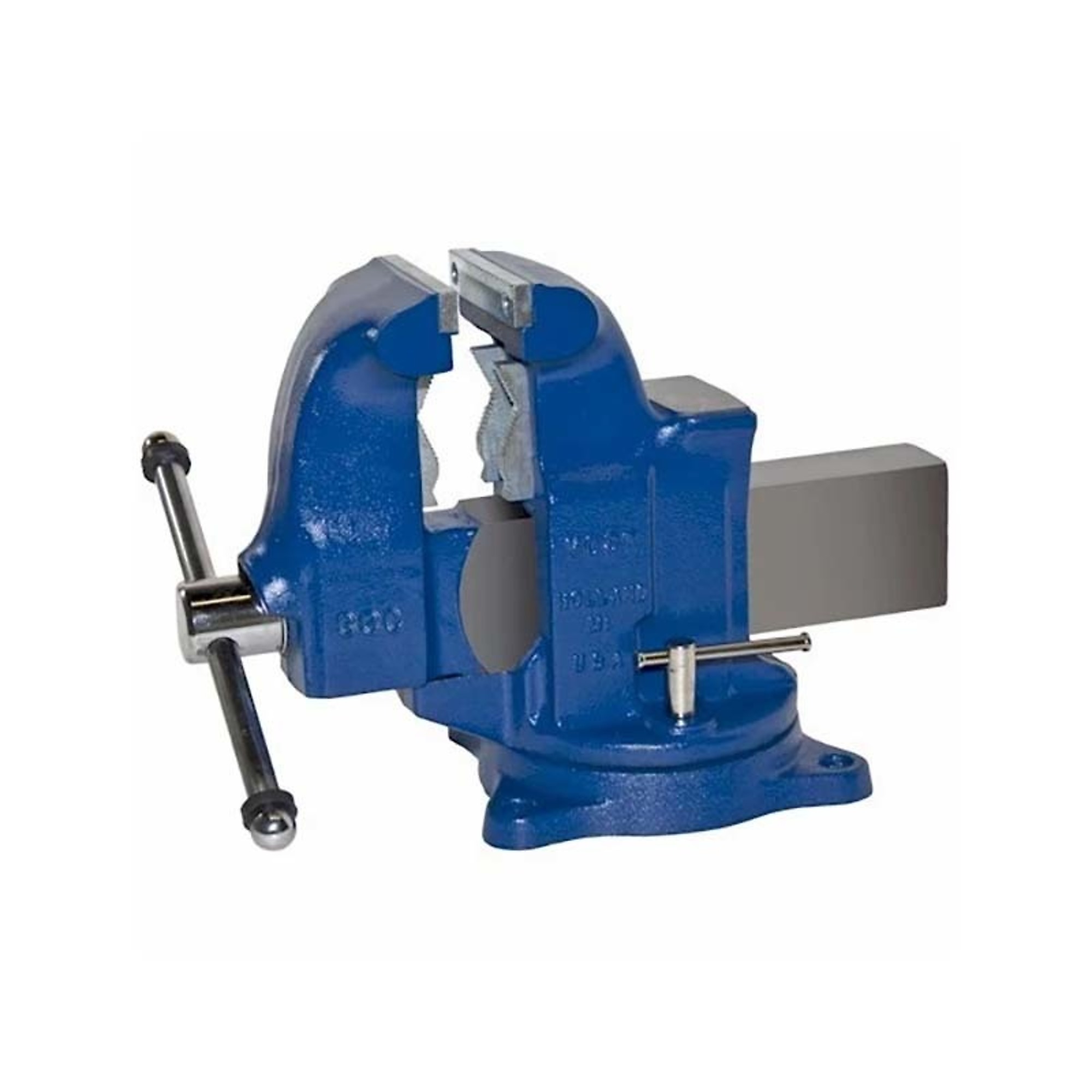 Yost Vises, 5Inch HD Combo Vise, Jaw Width 5 in, Jaw Capacity 7.5 in, Material Ductile Iron, Model 33C