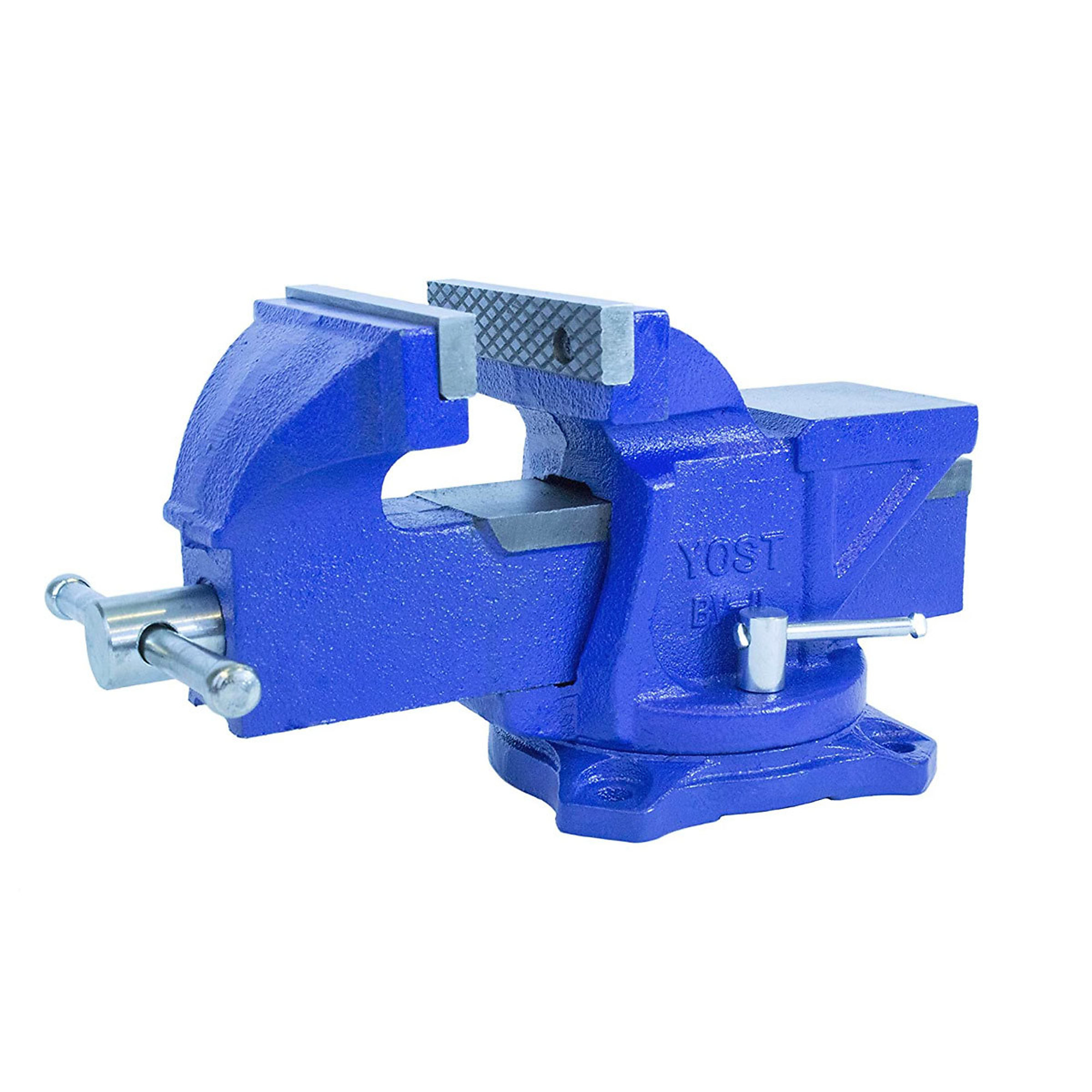 Yost Vises, 4Inch Utility bench Vise, Jaw Width 4 in, Jaw Capacity 3 in, Material Iron, Model BV-4 -  56489