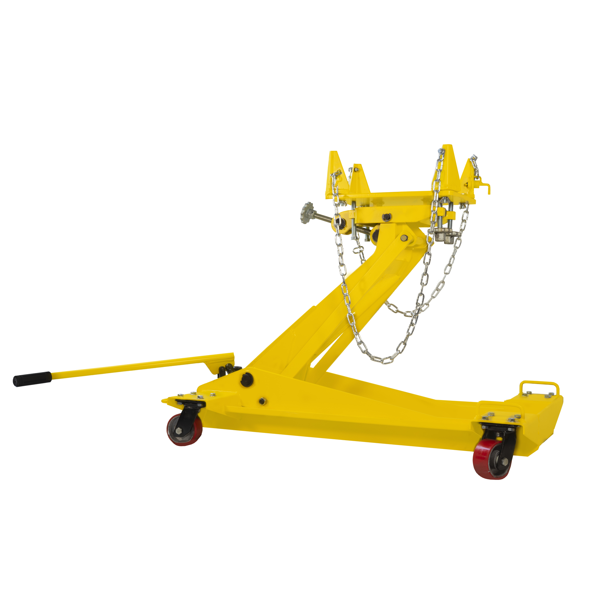 ESCO, Yellow Jackit 2.2 Ton Transmission Jack, Lift Capacity 4400 lb, Max. Lift Height 35 in, MInch Lift Height 10 in, Model 10812