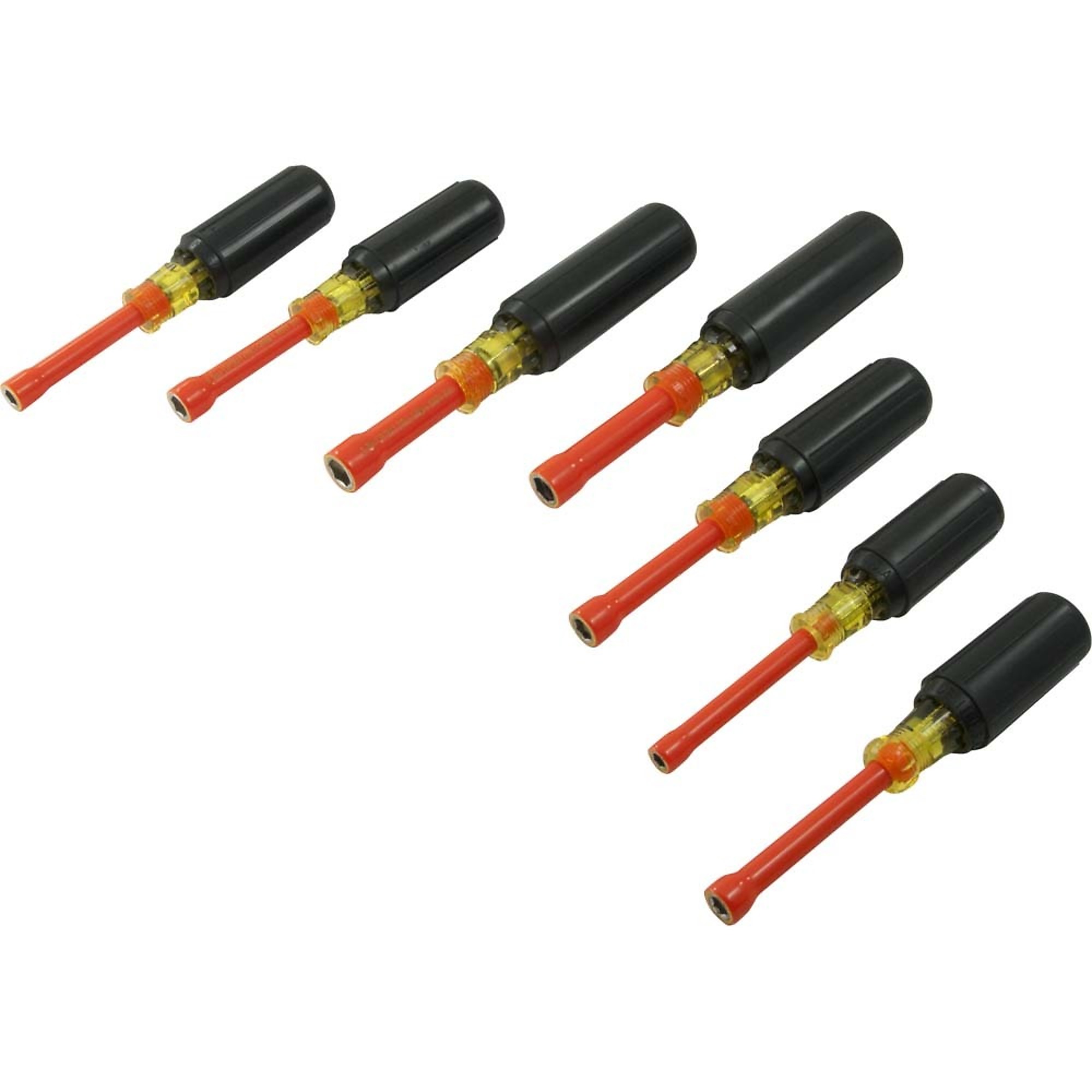 Gray Tools, 7 Piece Metric Nut Driver Set, 1000V Insulated, Model CHS7MA-I