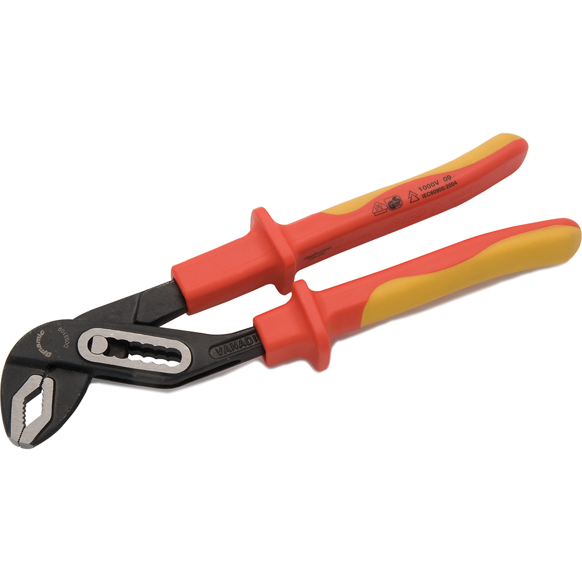 Dynamic Tools, 10Inch Box Joint Water Pump Pliers, Insulted Handle, Pieces (qty.) 1 Material Alloy Steel, Model D055109