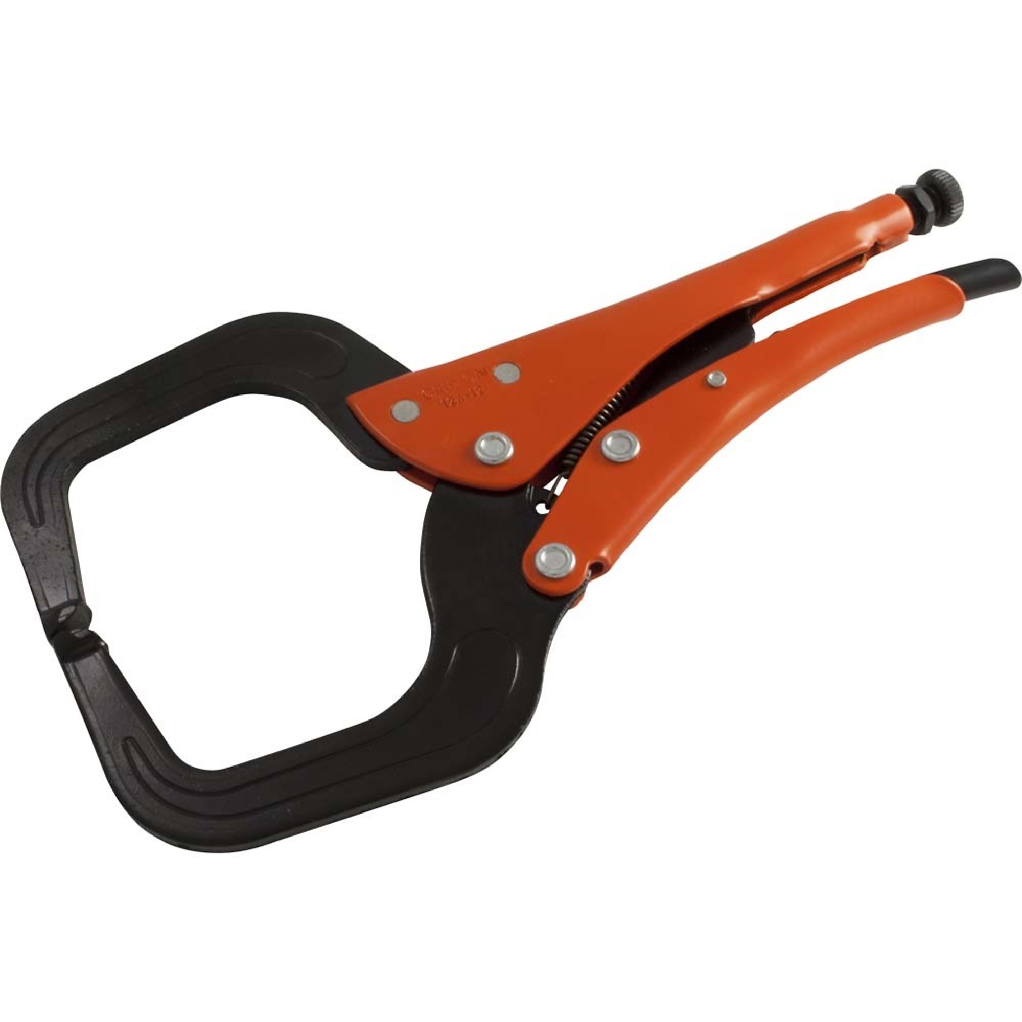 Grip-on, 6Inch Locking C-clamp Pliers, 2-5/16Inch Jaw Opening, Pieces (qty.) 1 Material Alloy Steel, Jaw Capacity 2.36 in, Model 124-06