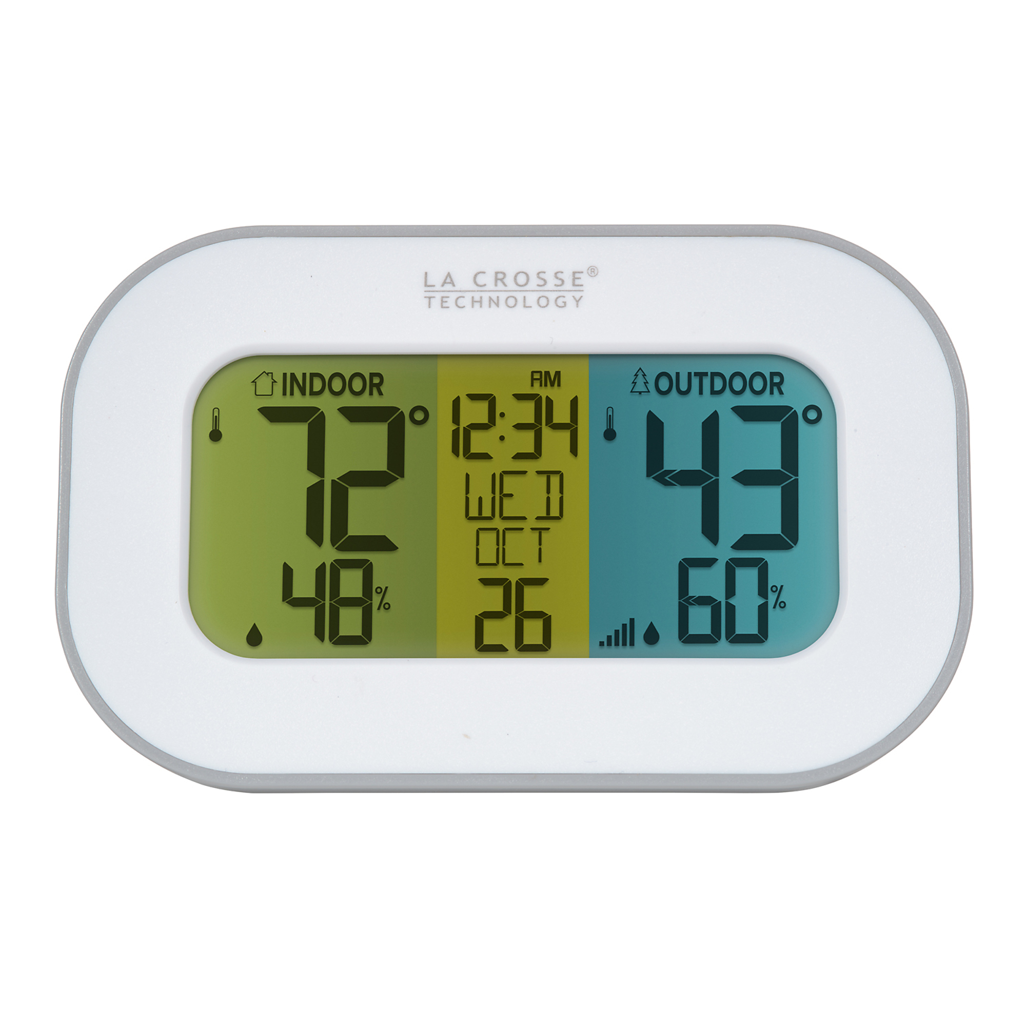 LaCrosse Technology, Wireless Temperature and Humidity Station, Display Type LCD, Model 308-148