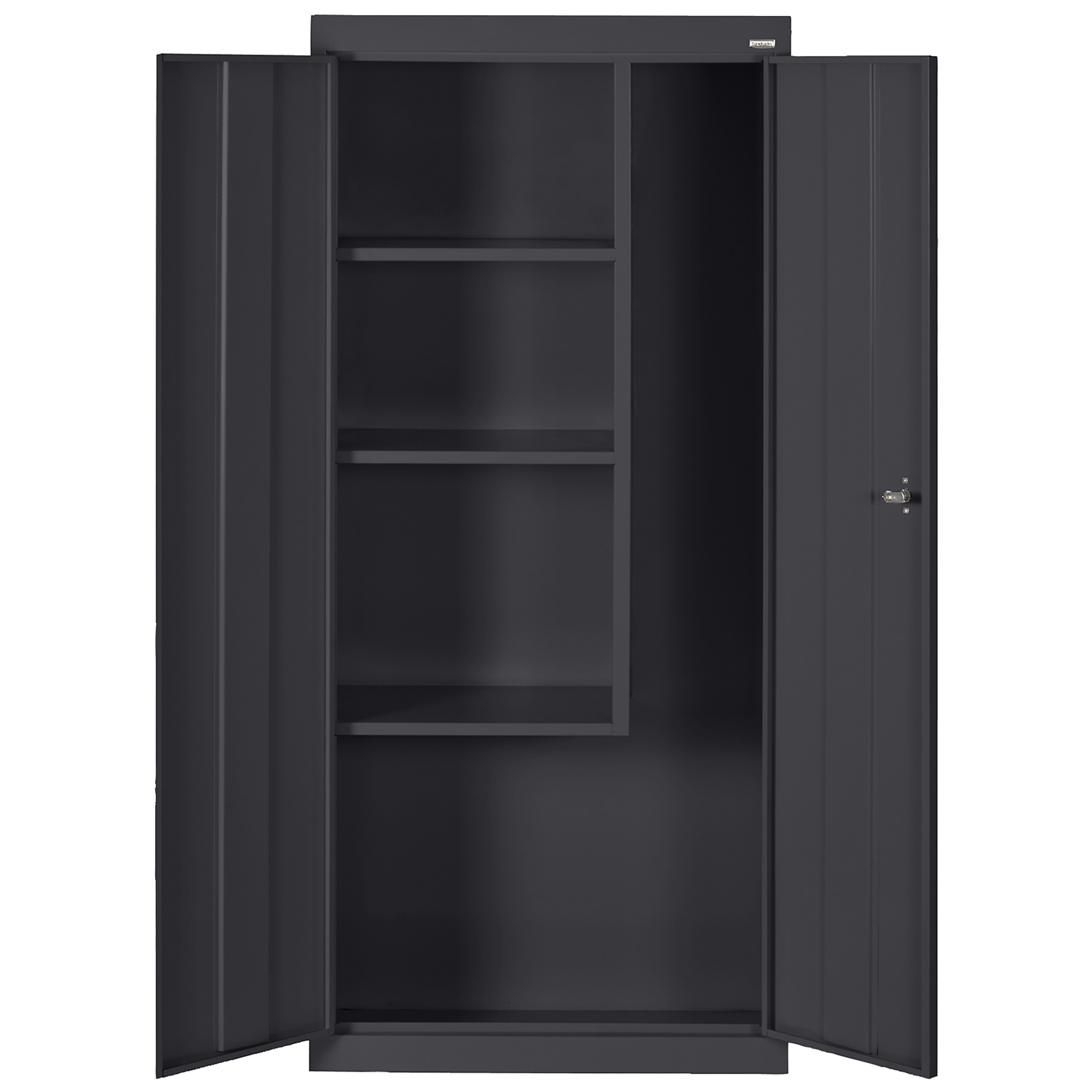 Sandusky Lee Sandusky, Supply Cabinet 30x18x66 - Black, Height 66 in, Width 30 in, Color Black, Model VFC1301866-05 -  VFC1301866-09