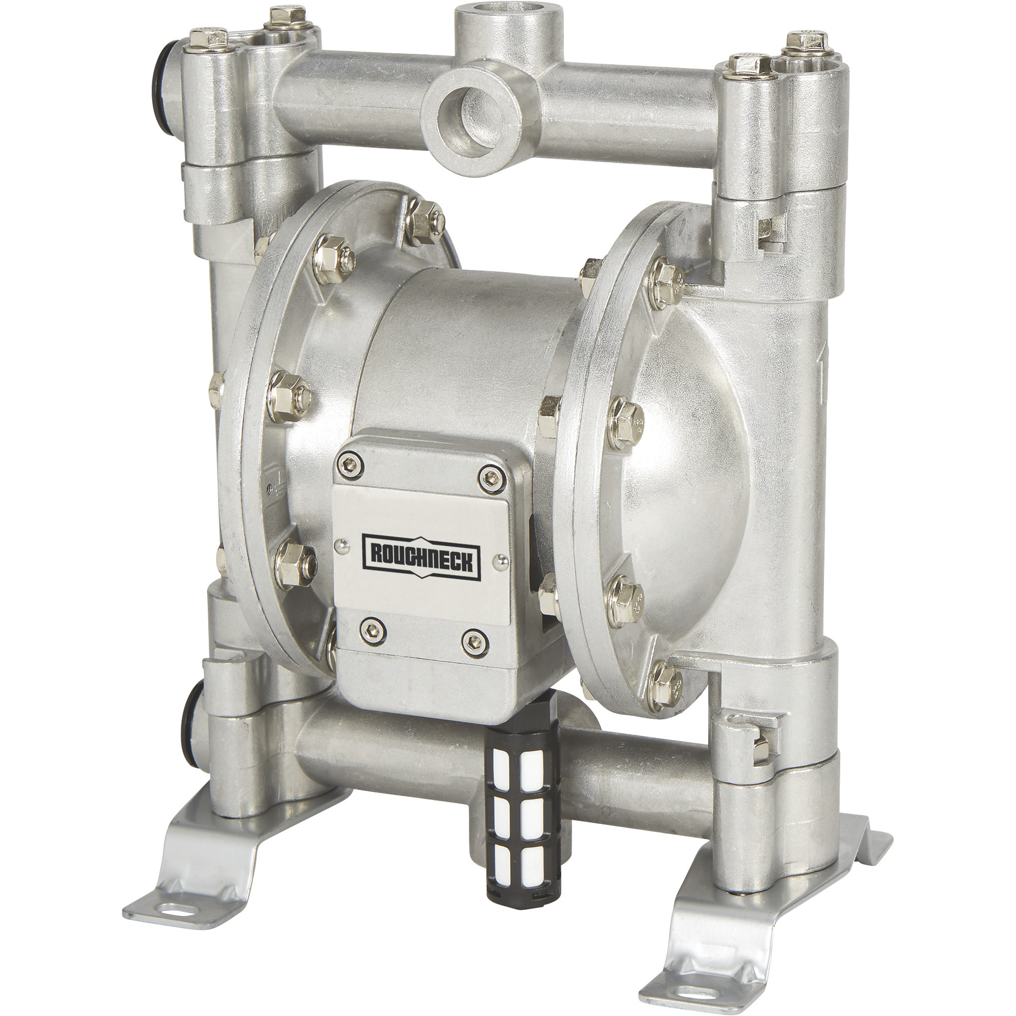 Roughneck Air-Operated Double Diaphragm Pump, Aluminum, 16 GPM, 10 CFM