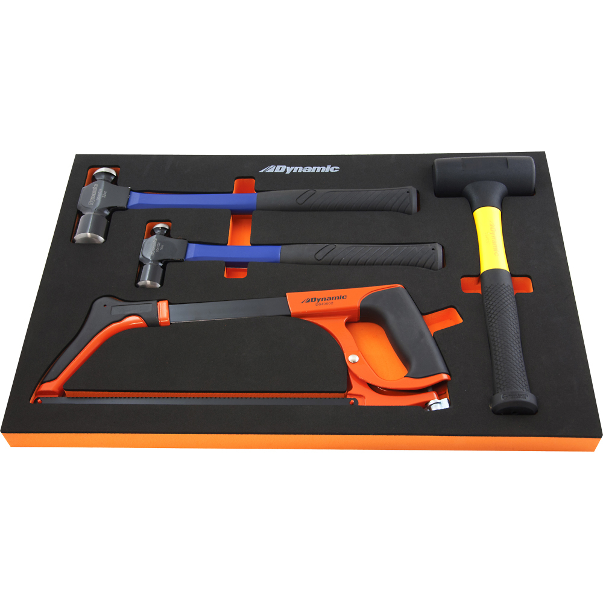 Dynamic Tools, Hammer Hacksaw Set, Pieces (qty.) 5 Model D096004-FT2T