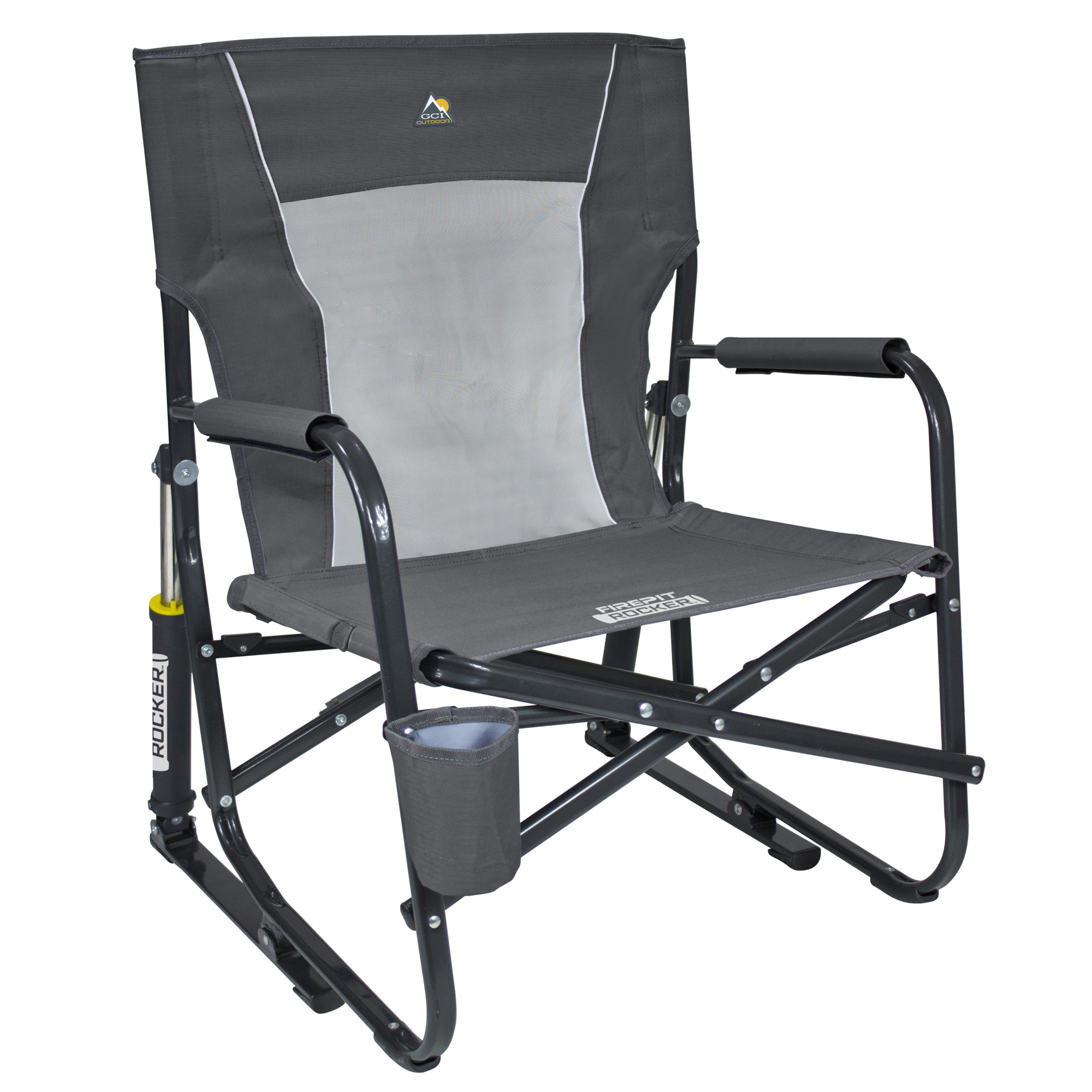 GCI Outdoor, FirePit Rocker, Pewter, Model 60570