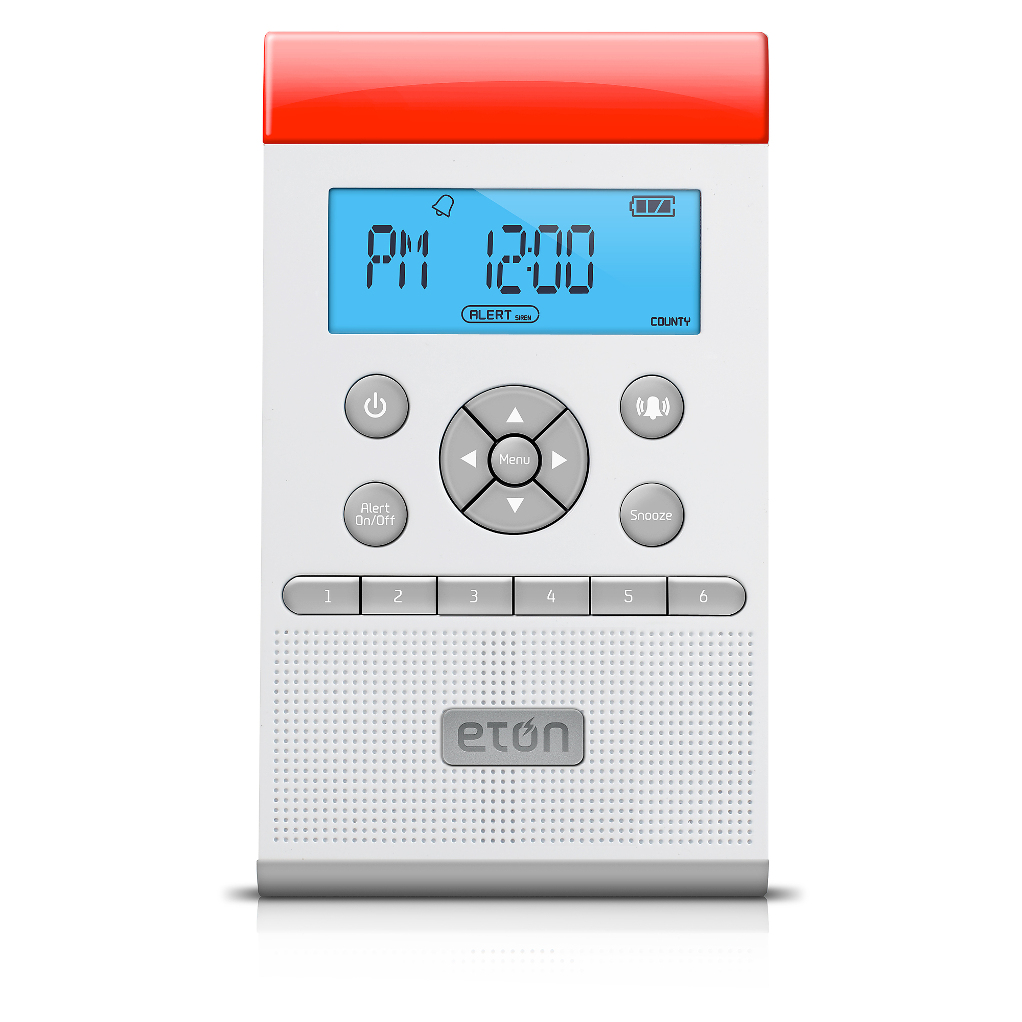 eton American Red Cross, ZoneGuard weather alert radio, Display Type LCD, Model ARCZG100W