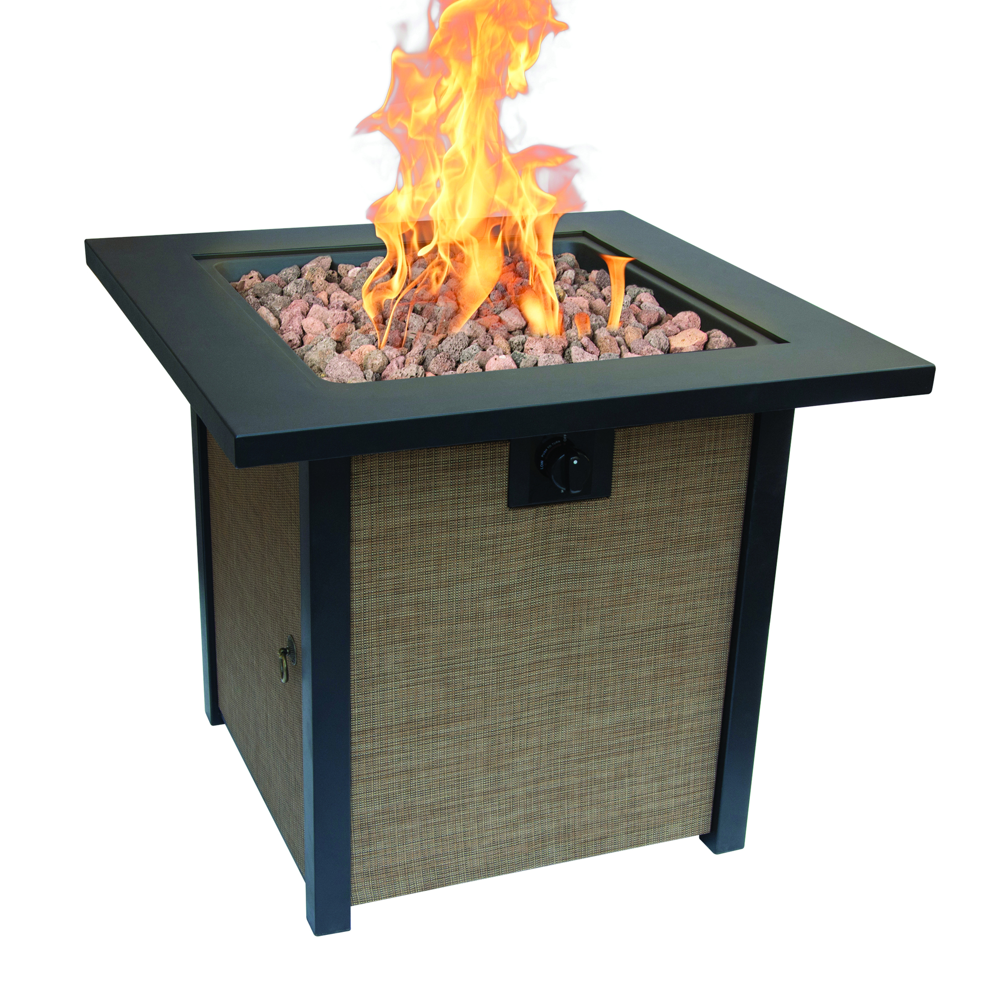 Bond, Woodleaf 28Inch Gas Fire Pit, Fuel Type Propane, Material Magnesium, Model 51846