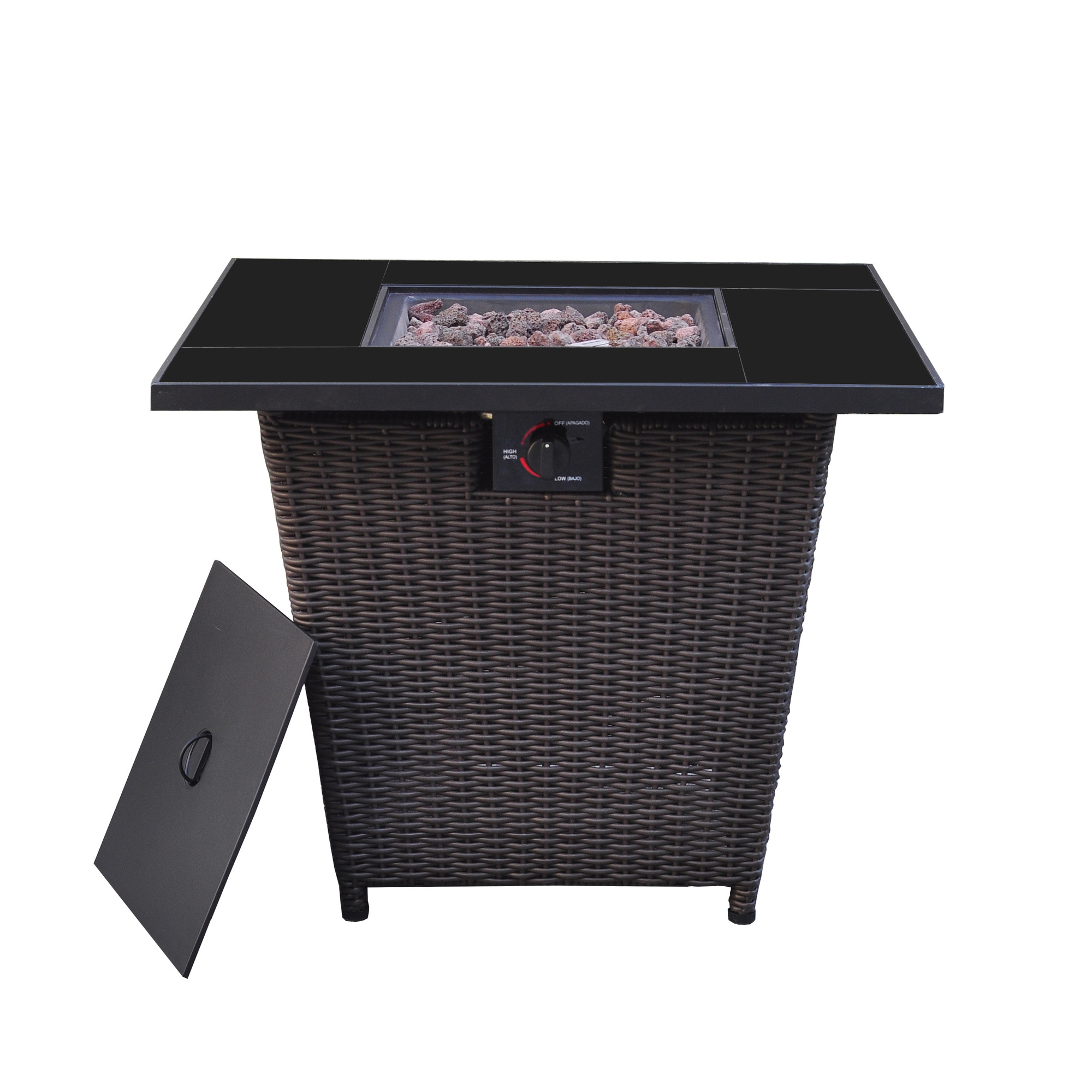 Bond, Catalina Cove 30Inch Gas Fire Pit, Fuel Type Propane, Material Steel, Model 52146