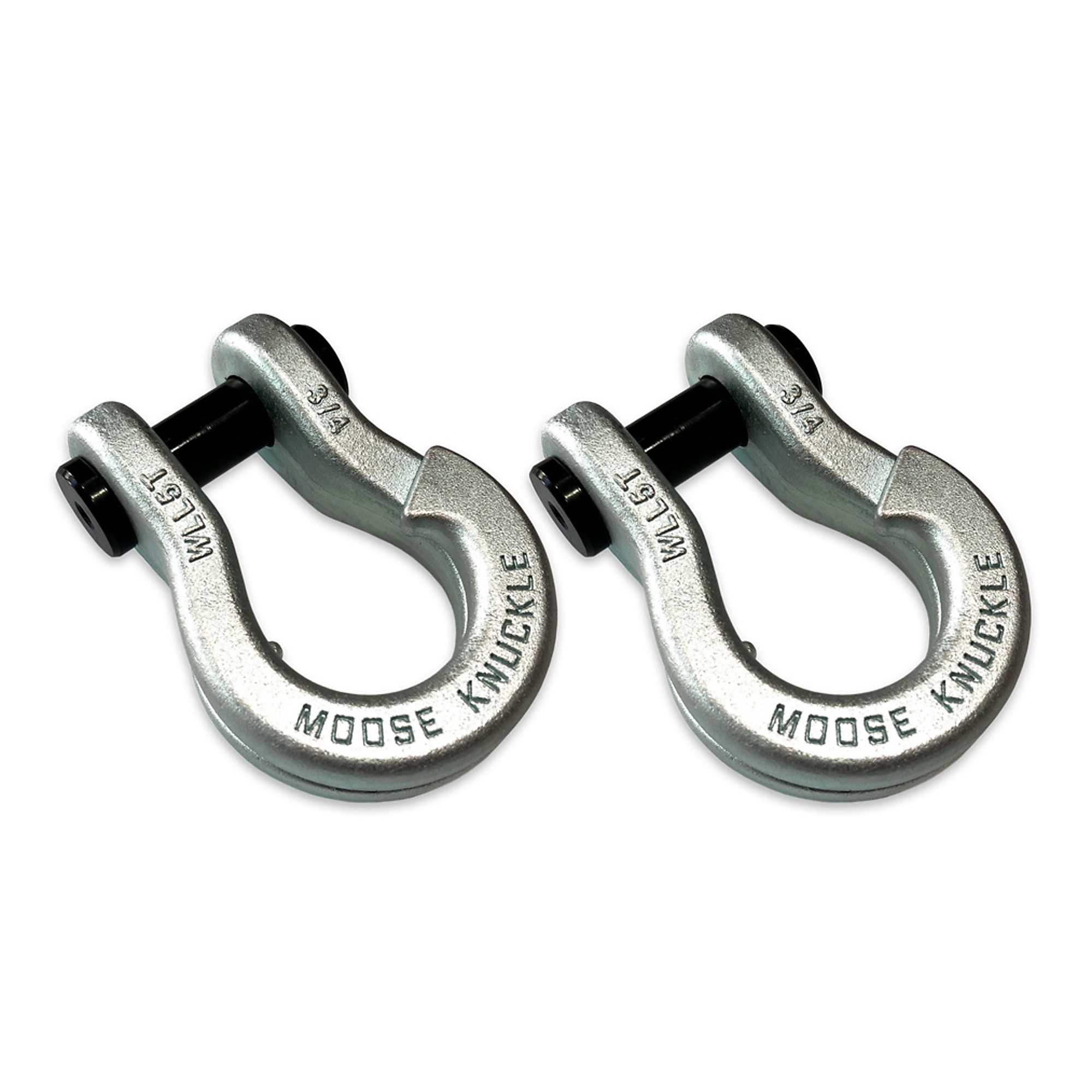 Moose Knuckle Offroad, 3/4 Jowl Split Shackle Nice Gal / Nice Gal, Working Load Limit 10000 lb, Model FN000020-144