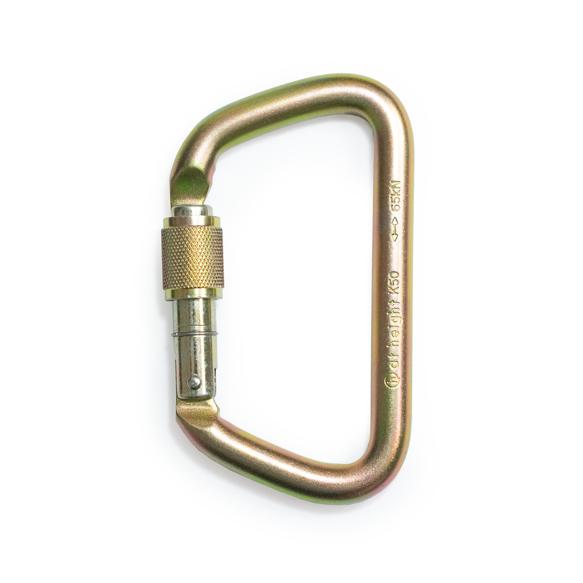 Portable Winch, STEEL LOCKING CARABINER, Max. Capacity 14612 lb, Model 17068521