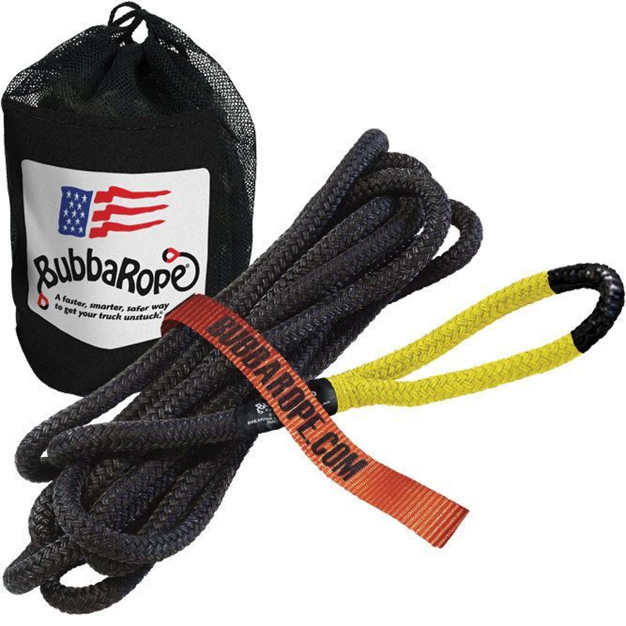 Bubba Rope, safely extract ATVs, UTVs, side-by-sides, Length 240 in, Material HMPE, Model 176650YWG
