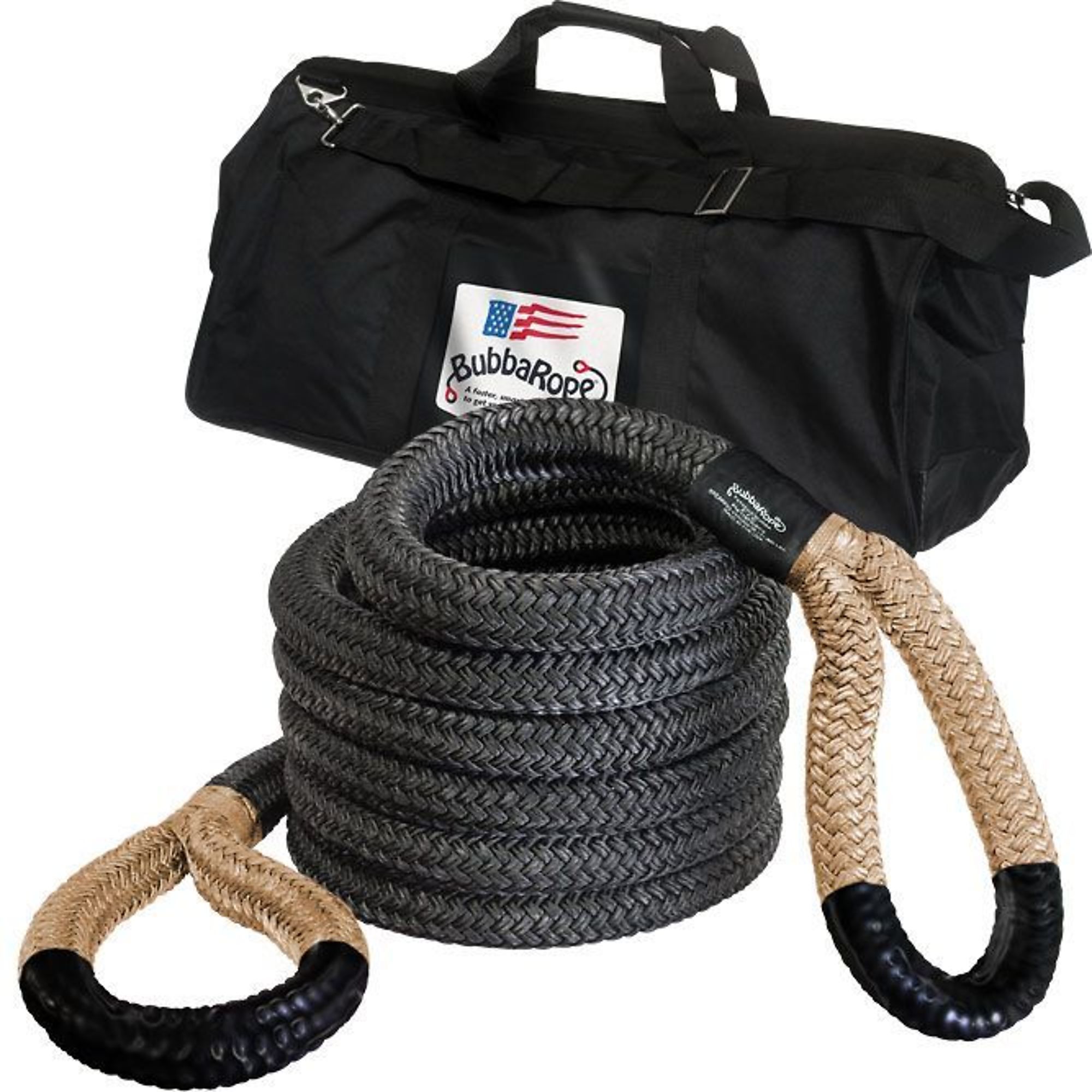 Bubba Rope, Rope For Heavy Equipment Trucks, Length 240 in, Material HMPE, Model 176741BKG