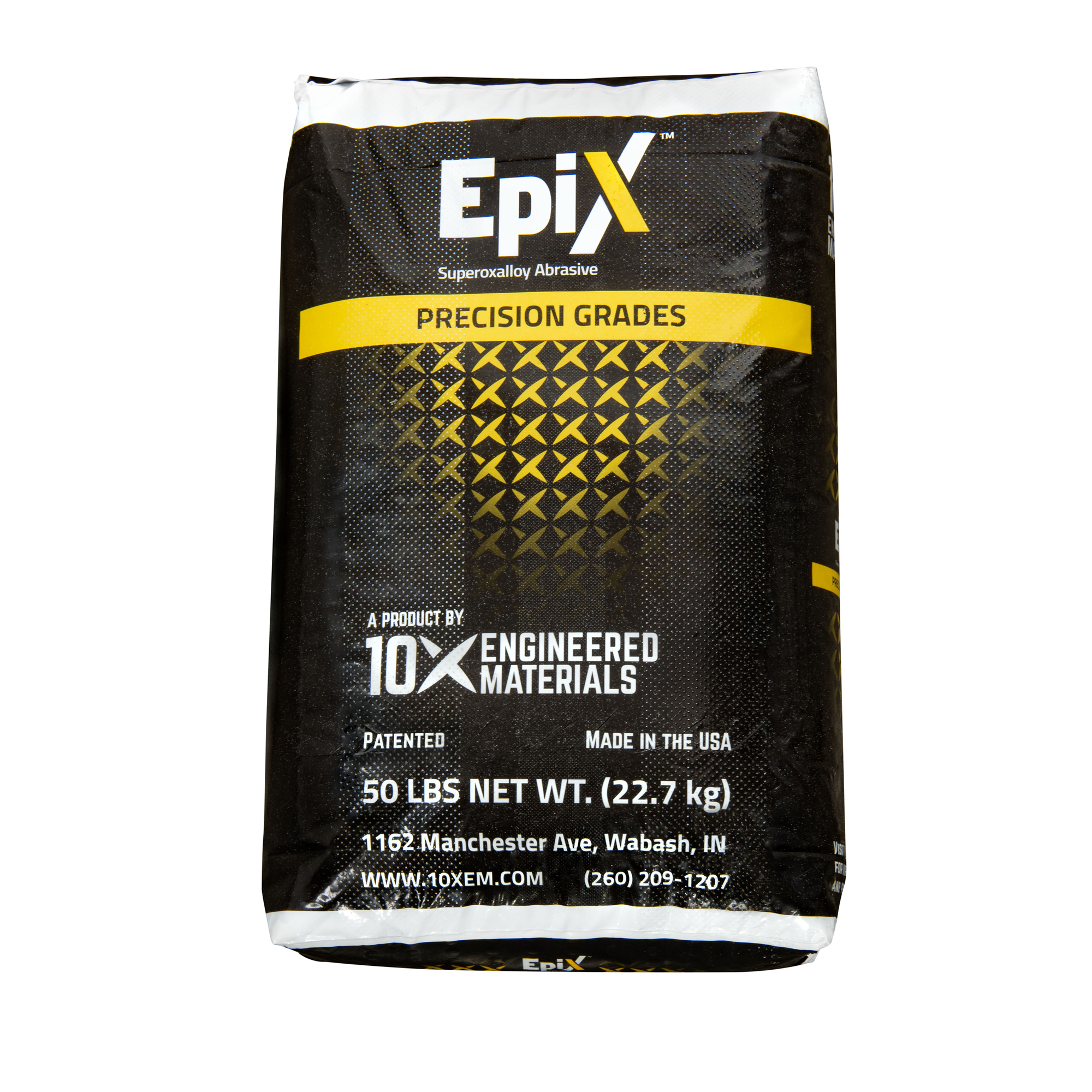 EpiX, EP Precision Abrasive Blast Media â 50-Lb Bag, Material Superoxalloy, Grade Multiple, Pieces (qty.) 1 Model EP-50