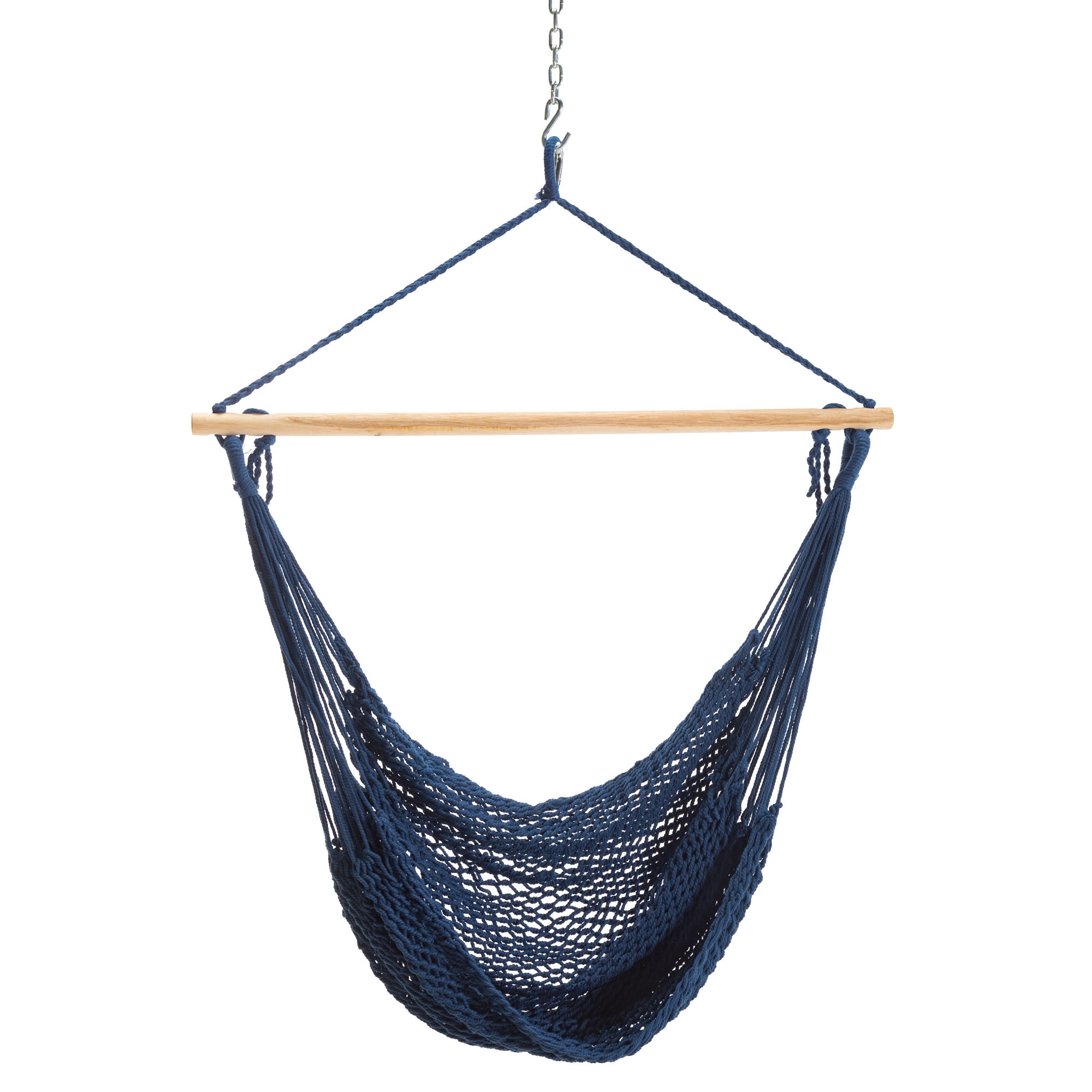 Castaway Living, Single Polyester Rope Swing - Navy, Color Navy, Capacity 250 lb, Material Polyester, Model 311NV