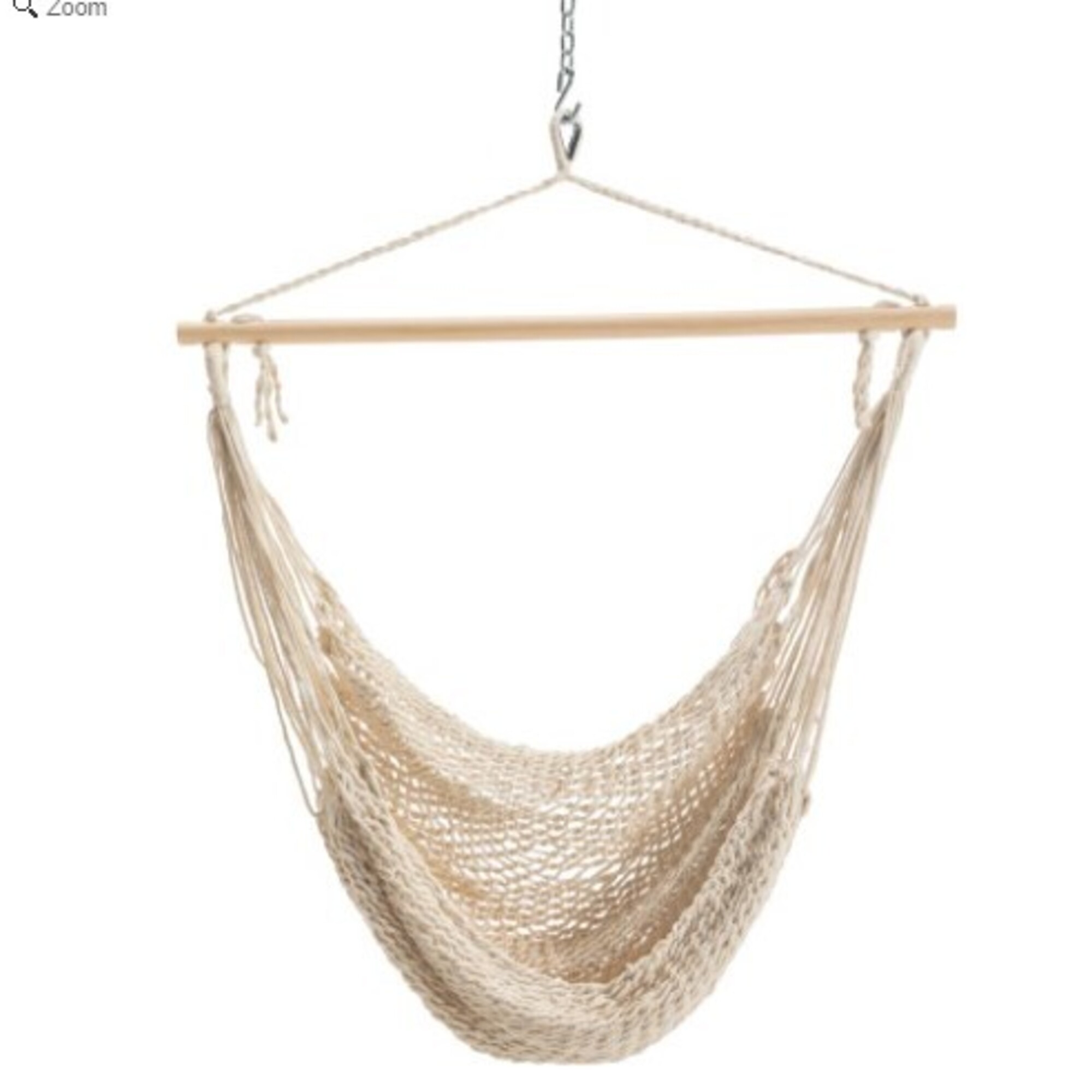 Castaway Living, Single Polyester Rope Swing - Oatmeal, Color Natural, Capacity 250 lb, Material Polyester, Model 311OT