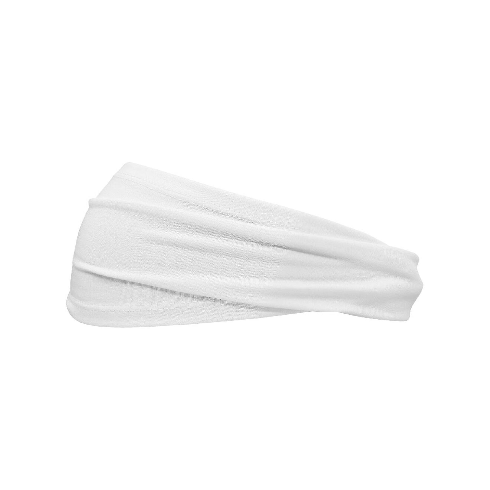 FrogWear, White Cooling Headband, 4-Way Stretch, Size One Size, Material Polyester, Model HB-402