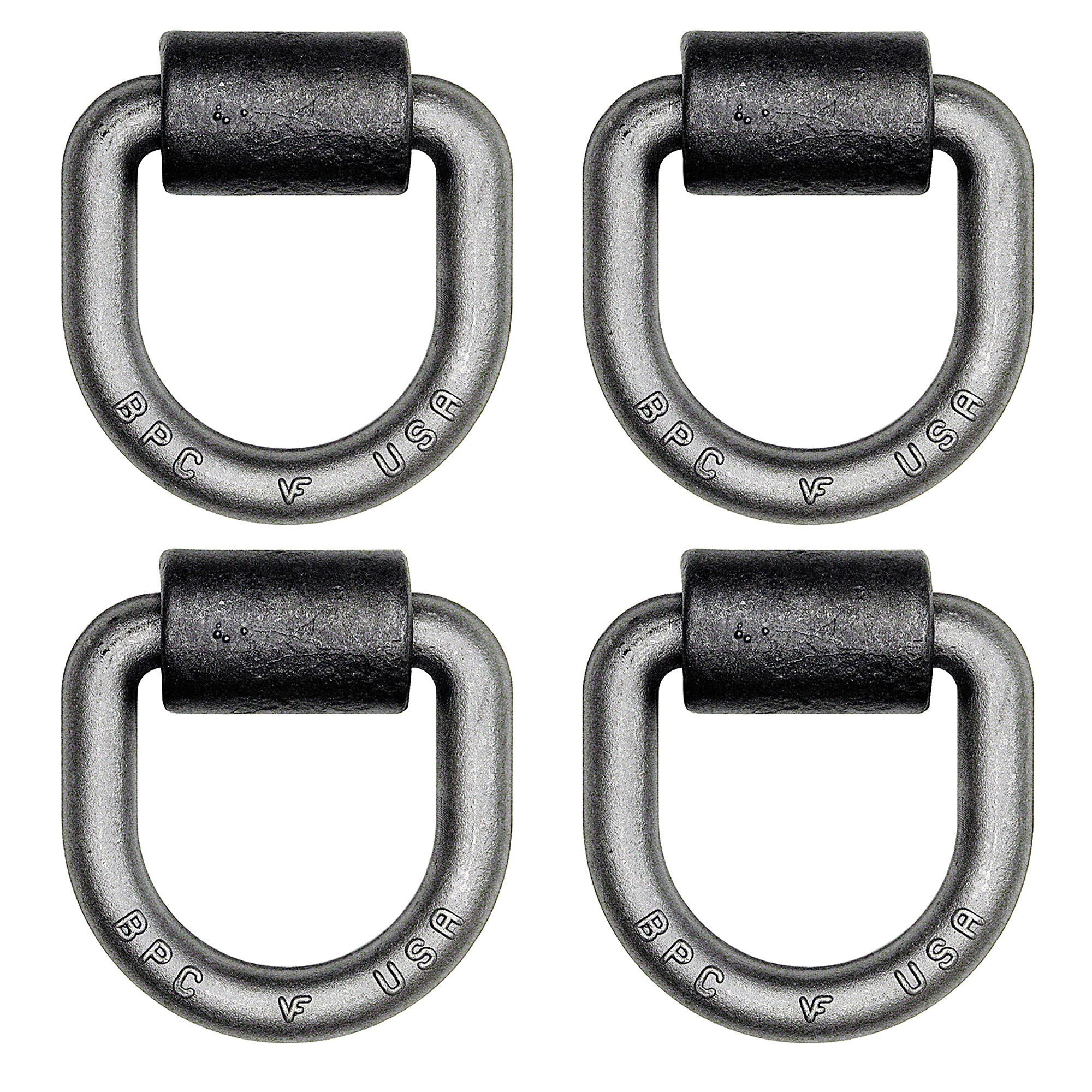 Buyers Products, D-RING, 3/4 DIA3InchX3Inch, FORGED, W/BRKT, 4PK, Diameter 0.75 in, Working Load 9120 Included (qty.) 4 Model B464