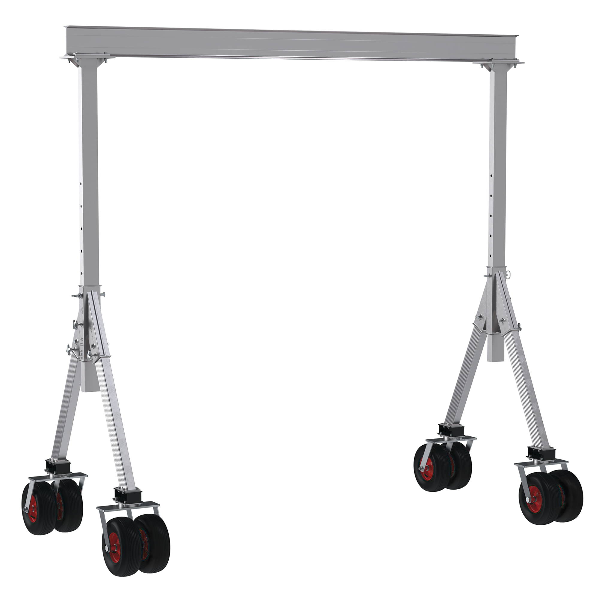 Vestil, Adjustable height aluminum crane 10ft. x 10ft., Load Capacity 4000 lb, Model AHA-4-10-10-PNU