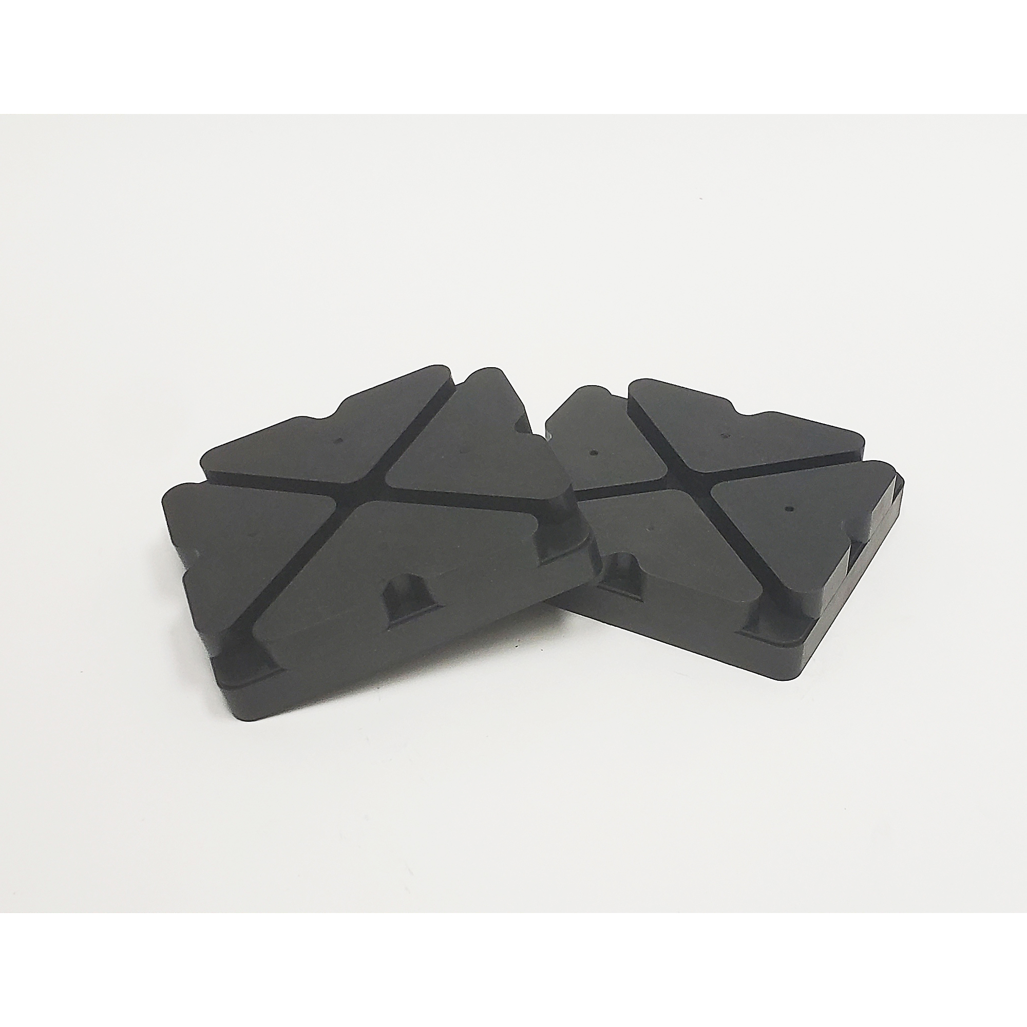 Stan Design, Moulded Rubber Pad Cover (1Pair), Capacity 9000 lb, Included (qty.) 2 Model 6455