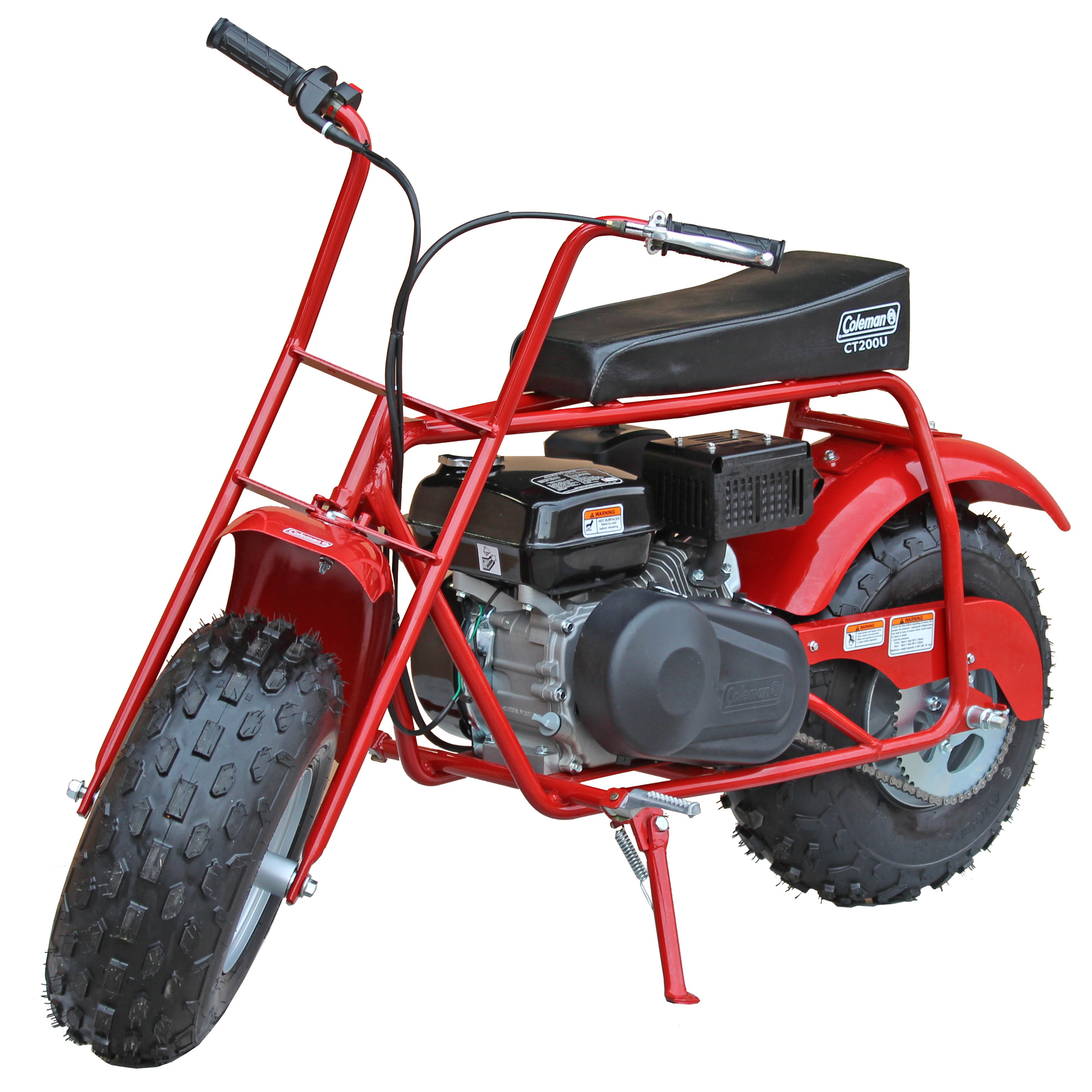 Coleman, Red 196cc Gas-Powered Minibike, Model CT200U-A