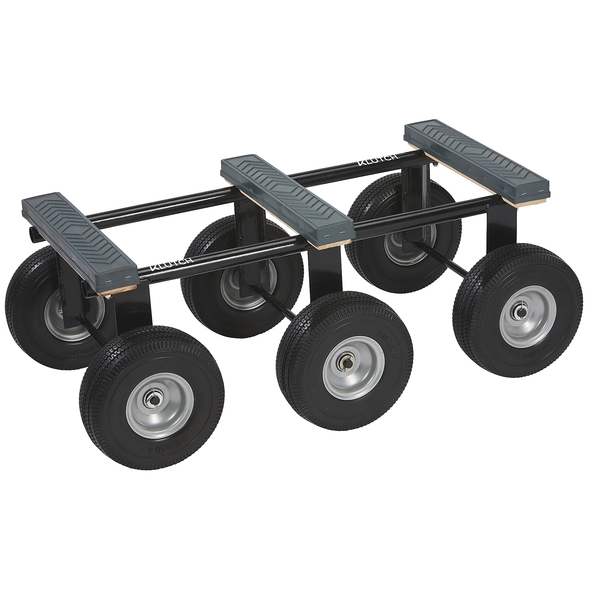 Klutch, All Terrain Dolly,6 Wheels,35.5Inchx18Inch,1200LB Capacity, Capacity 1200 lb, Frame Material Steel, Single, Pair, or Set Single, Model HT-1006