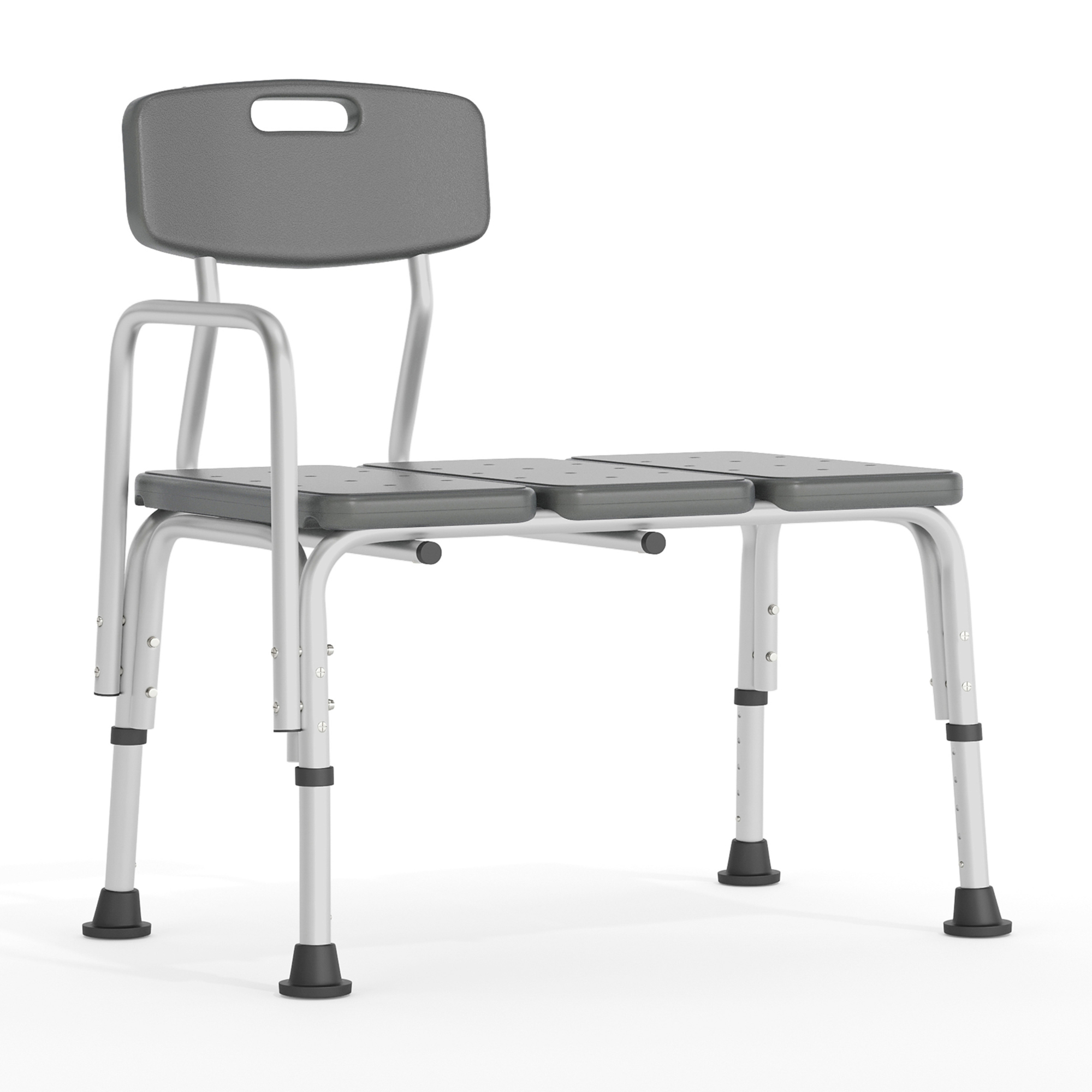 Flash Furniture, Gray Bath Shower Medical Transfer Bench, Includes (qty.) 1 Model DCHY3510LGRY