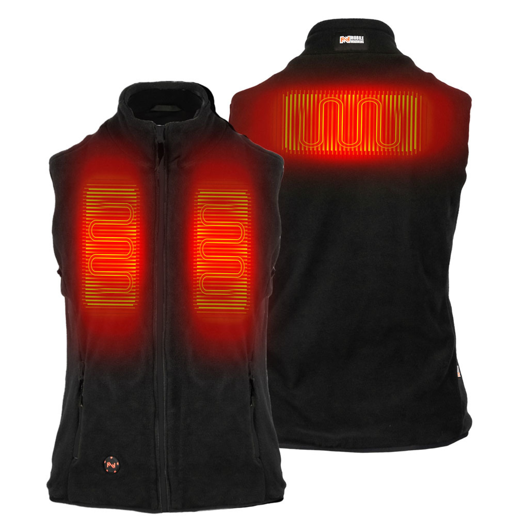 Fieldsheer, Women's Trek Heated Vest with 7.4v Battery, Size L, Color Black, Model MWWV18010422