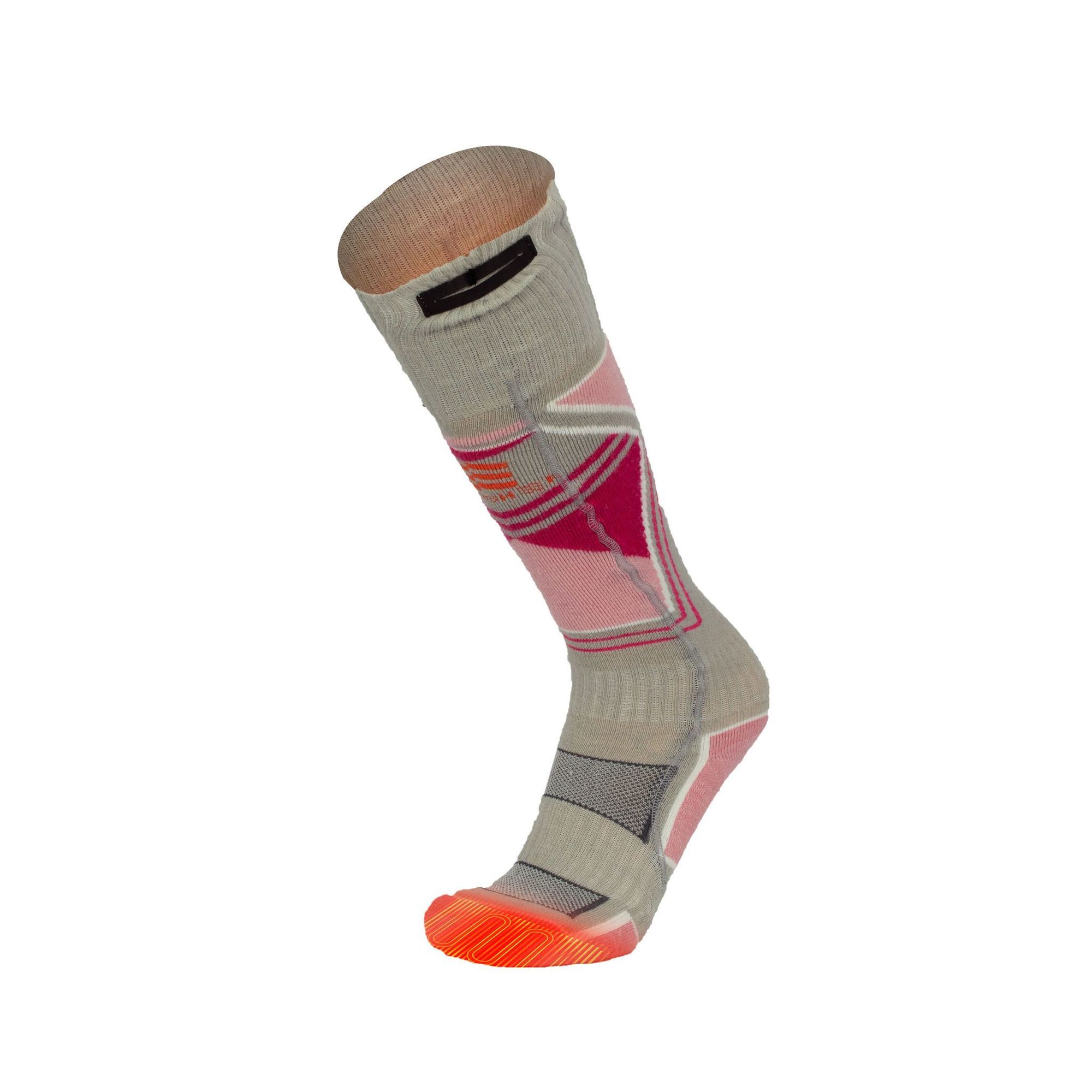 Fieldsheer, Premium Merino Heated Socks | Women's | PNK | SM, Size S, Pairs (qty.) 1 Color Pink, Model MWWS07010221