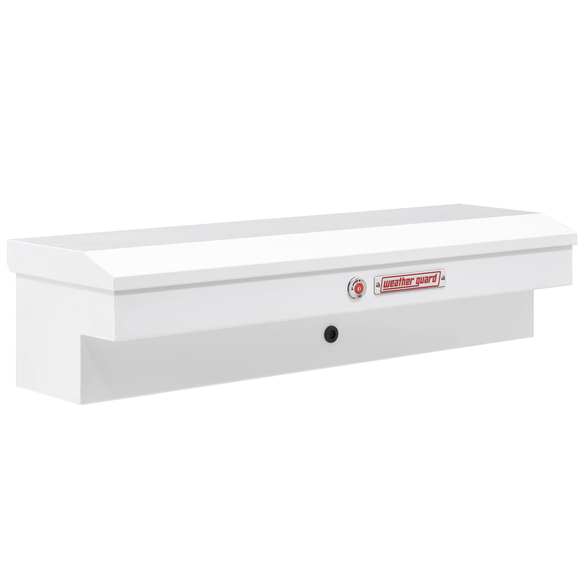 Weather Guard, 56Inch L Lo-Side Box, Width 56 in, Material Steel, Color Finish Glossy White, Model 175-3-04