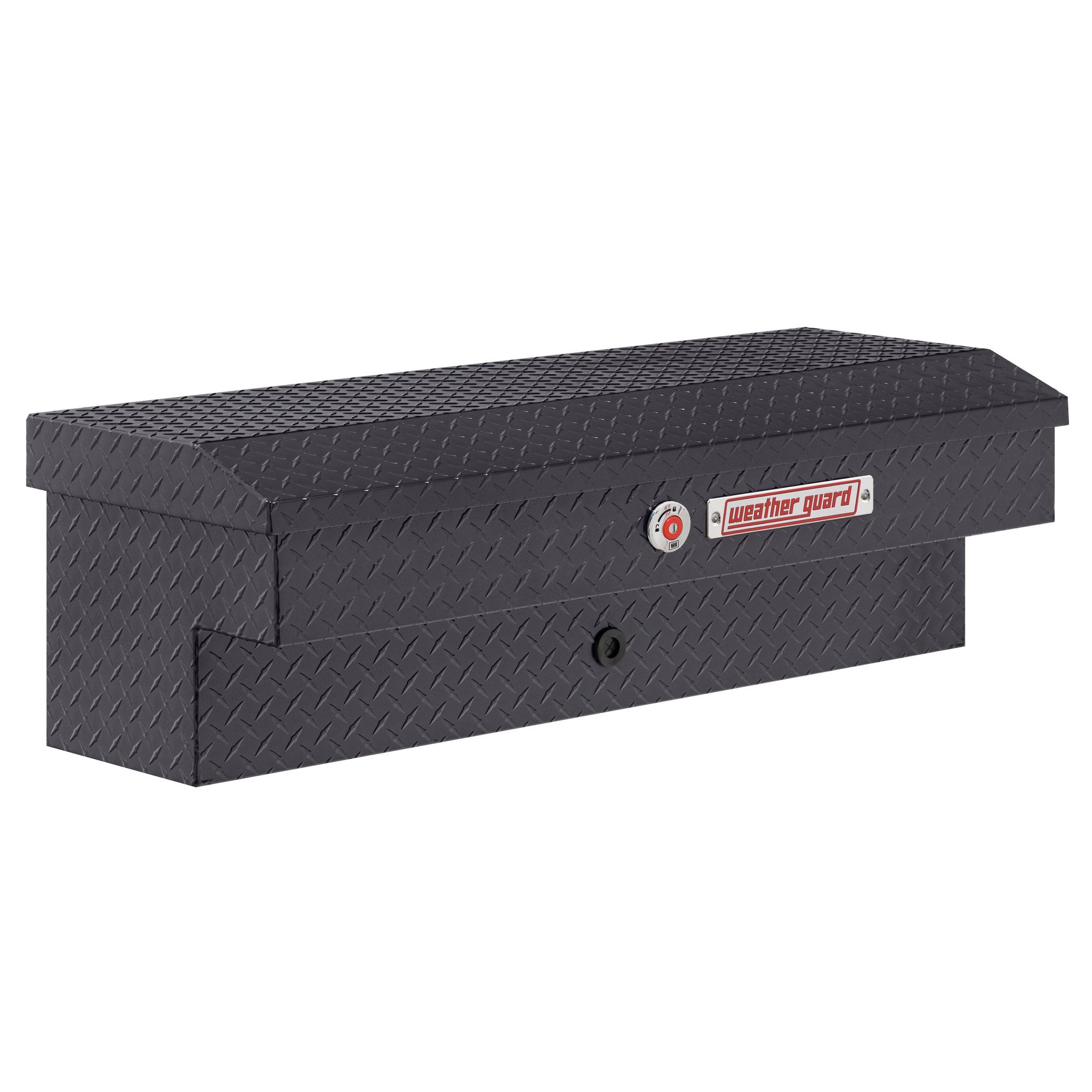 Weather Guard, 41Inch L Lo-Side Box, Width 41 in, Material Aluminum, Color Finish Gray, Model 184-6-04