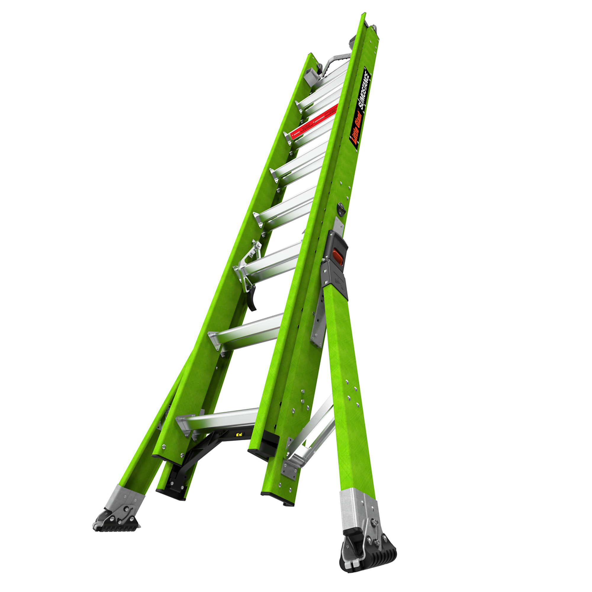 Little Giant Ladder, SUMOSTANCE 16ft. 375lb Ext Ladder GC VBAR SURESET Ft, Height 16 ft, Capacity 375 lb, Material Fiberglass, Model 17216-186