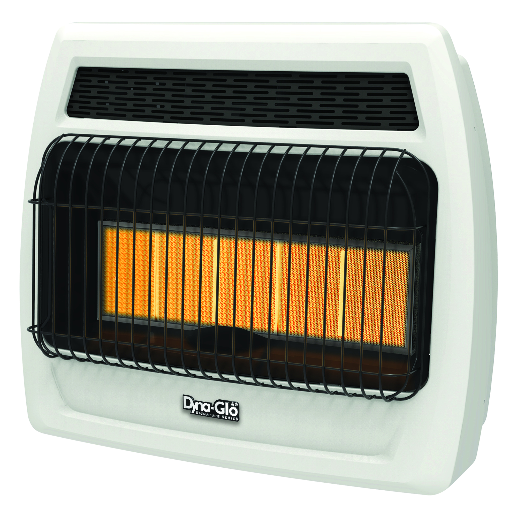 Dyna Glo, 30K BTU LP Infrared Vent Free T-Stat Wall Heater, Heat Output 30000 Btu/hour, Heating Capability 1000 ftÂ², Fuel Type Propane, Model