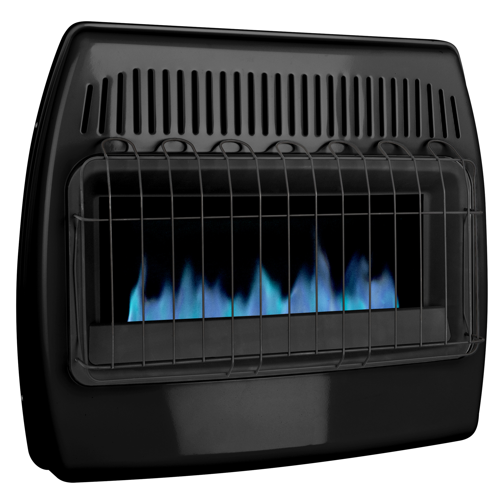 Dyna Glo, 30K BTU LP/NG Blue Flame VF T-Stat Garage Heater, Heat Output 30000 Btu/hour, Heating Capability 1000 ftÂ², Fuel Type Dual-Fuel Propane and