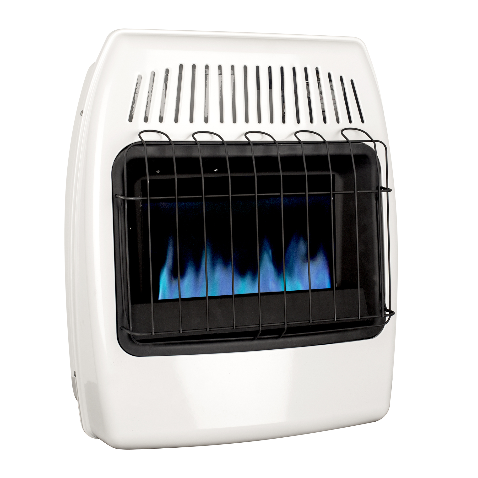 20K BTU NG Blue Flame Vent Free Wall Heater, Heat Output 20000 Btu/hour, Heating Capability 700 ft², Fuel Type Natural Gas, Model - Dyna Glo BF20NMDG-4