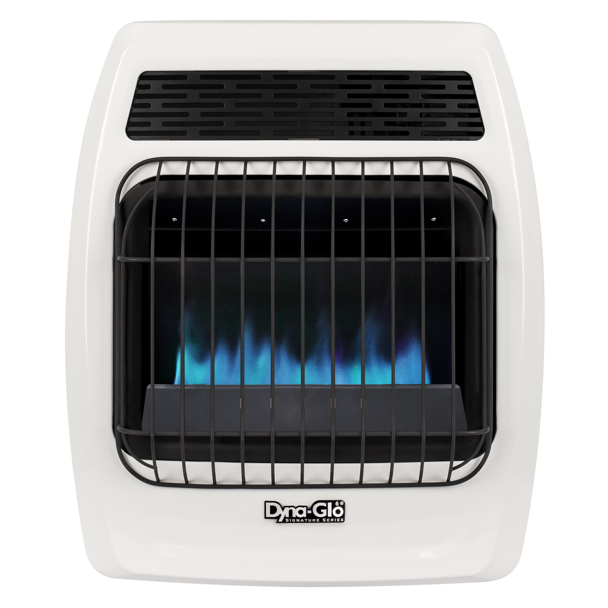Dyna Glo, 10K BTU NG Blue Flame Vent Free T-Stat Wall Heater, Heat Output 10000 Btu/hour, Heating Capability 300 ftÂ², Fuel Type Natural Gas, Model