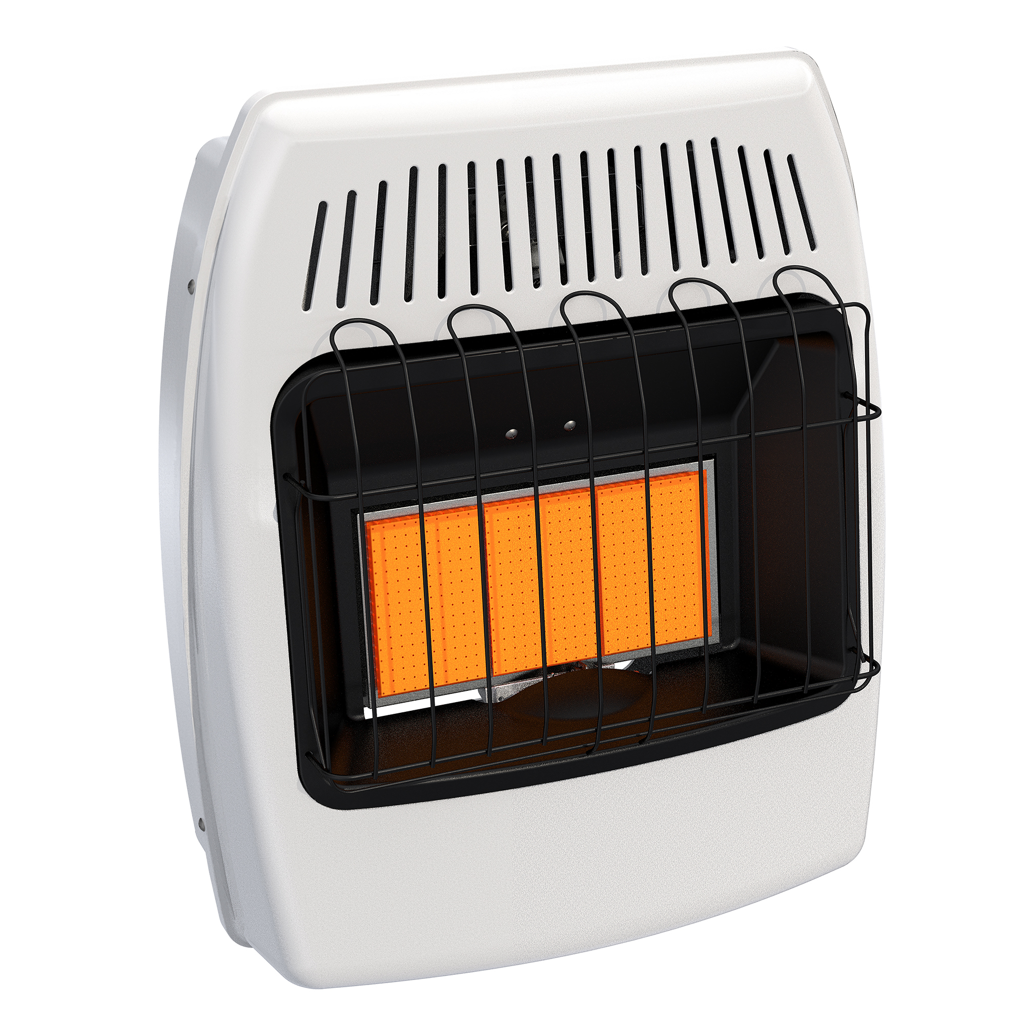 Dyna Glo, 18K BTU LP Infrared Vent Free Wall Heater, Heat Output 18000 Btu/hour, Heating Capability 700 ftÂ², Fuel Type Propane, Model IR18PMDG-1