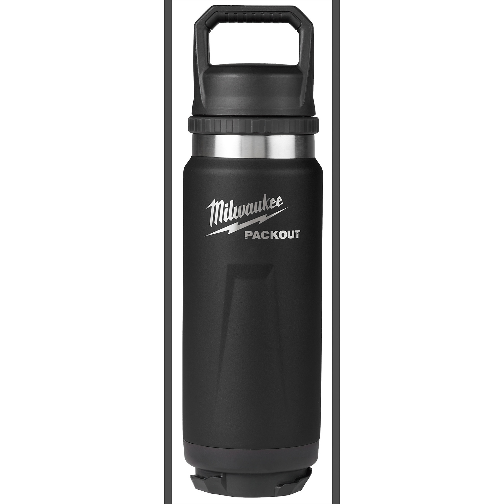 Milwaukee, PACKOUT 24oz Insulated Bottle with Chug Lid, Model 48-22-8396B