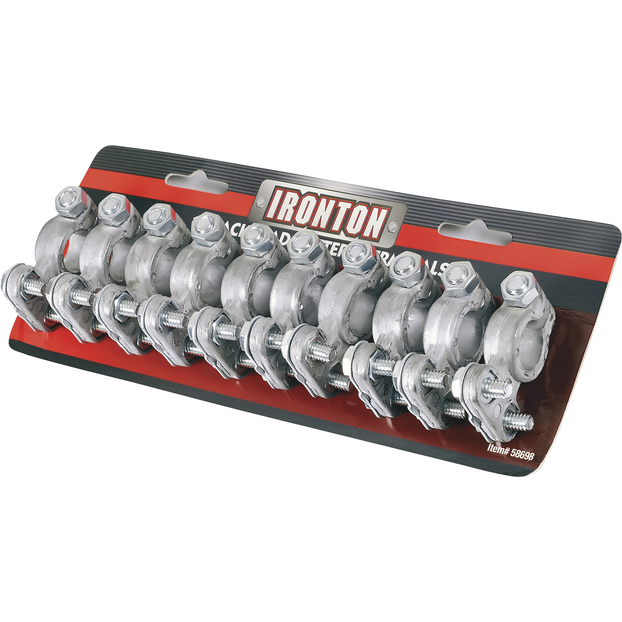 Ironton Lead Battery Terminals, 10-Piece Set