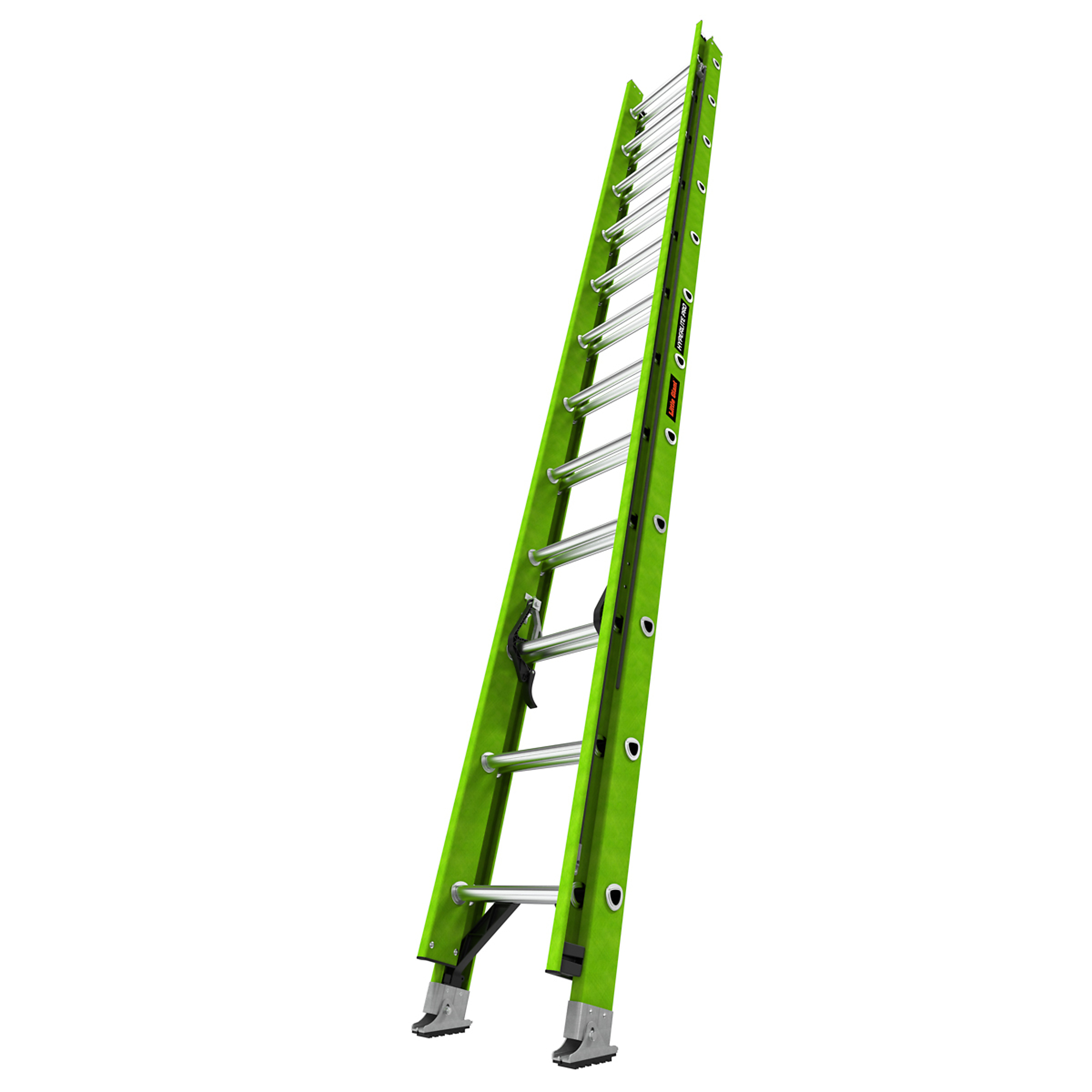 Little Giant Ladder, HL PRO,24ft.,1A,DRCT SWG FG LDDRCPSPLCRD, Height 24 ft, Capacity 300 lb, Material Fiberglass, Model 11224