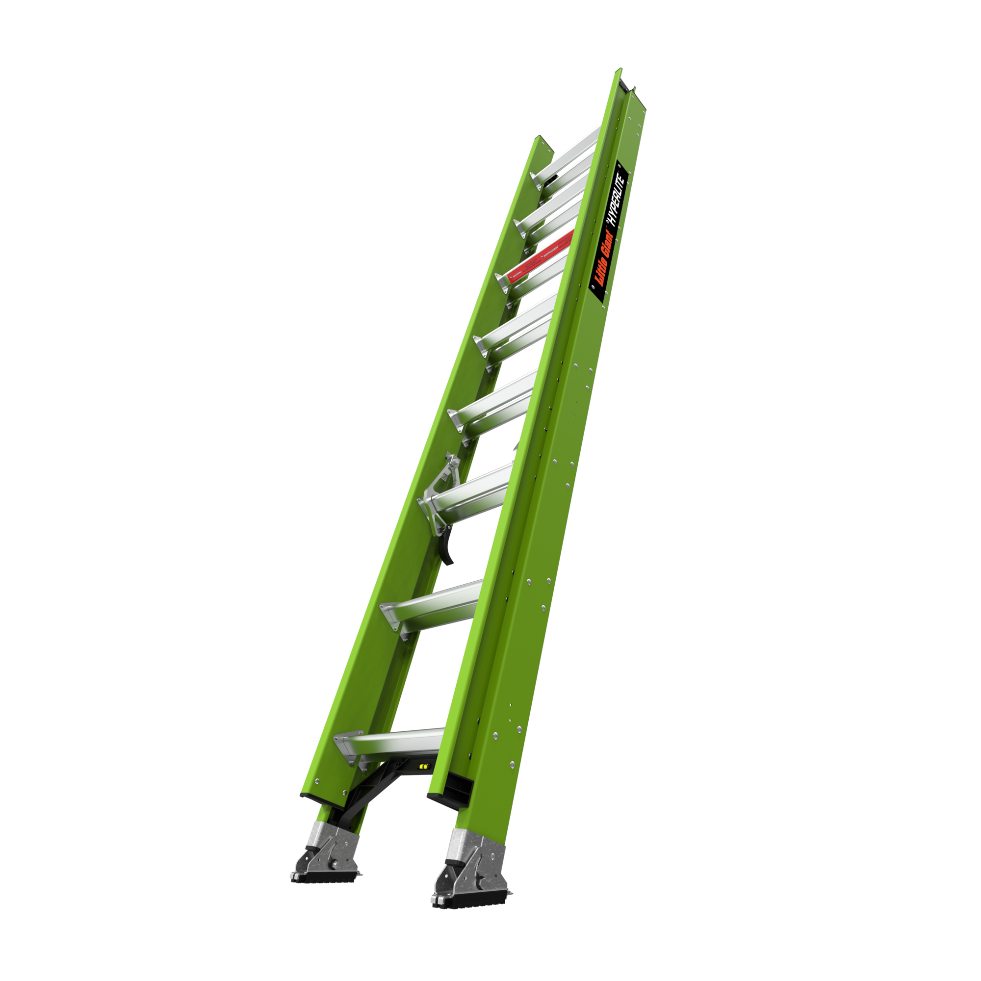 Little Giant Ladder, HYPERLITE 16ft. 300 lb Fiberglass Extension Ladder, Height 16 ft, Capacity 300 lb, Material Fiberglass, Model 18716